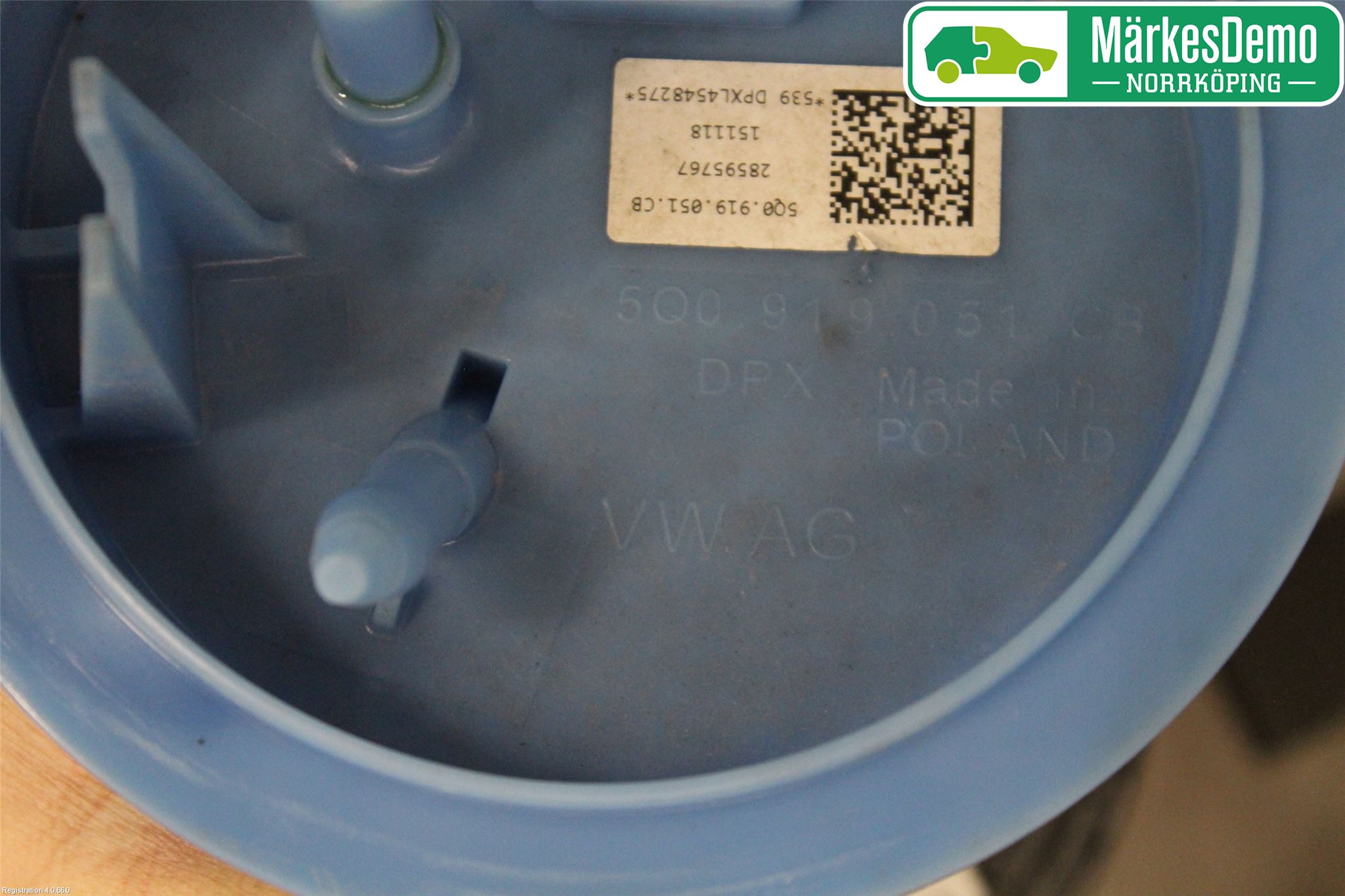 Volkswagen VW GOLF / E-GOLF VII 13-20 Drivstoffpumpe Fødepumpe El