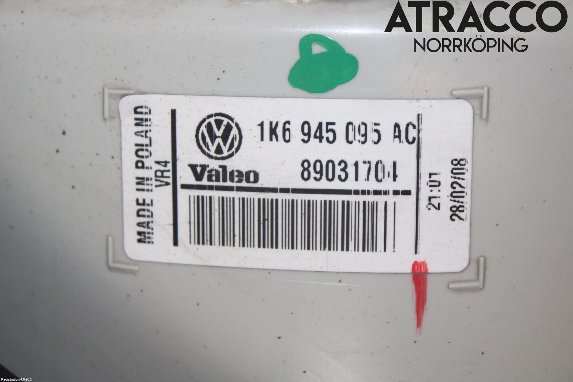 Volkswagen VW GOLF V 04-09 Baklykt Venstre