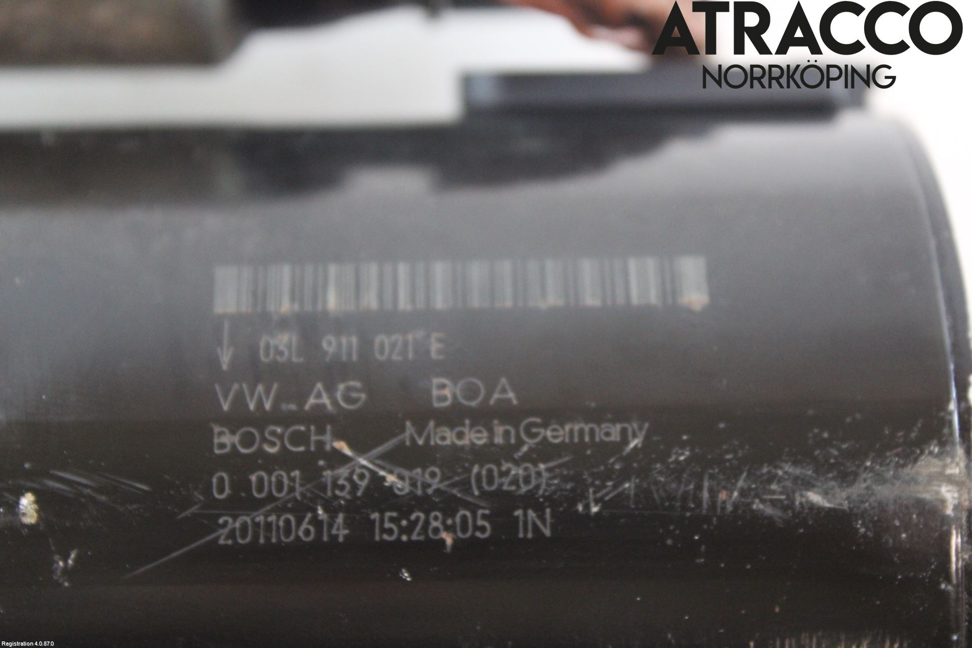 Audi A4/S4 08-11 Startmotor Diesel