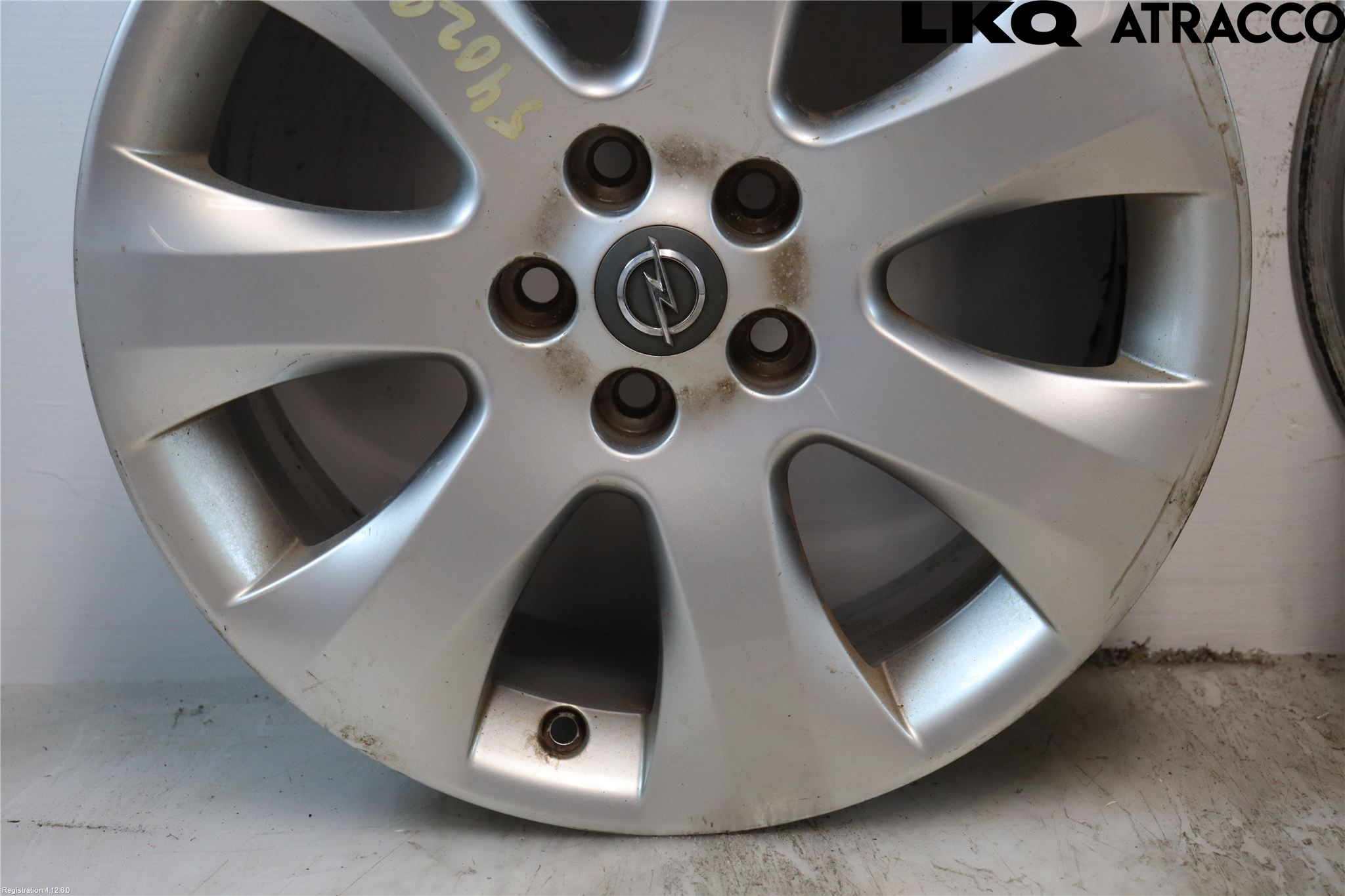 Opel ASTRA J 10-15 Felg Aluminium Sett 4Stk