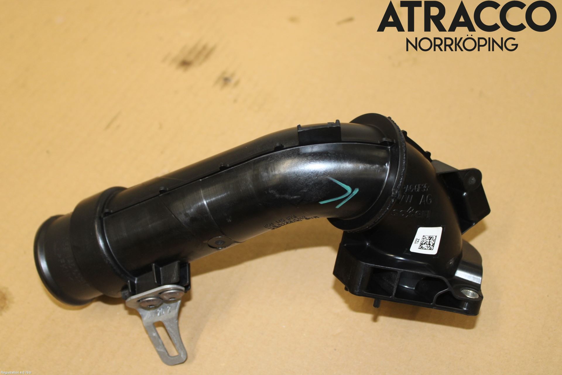 Volkswagen VW TOUAREG CR 18- Intercooler Rør-Slange