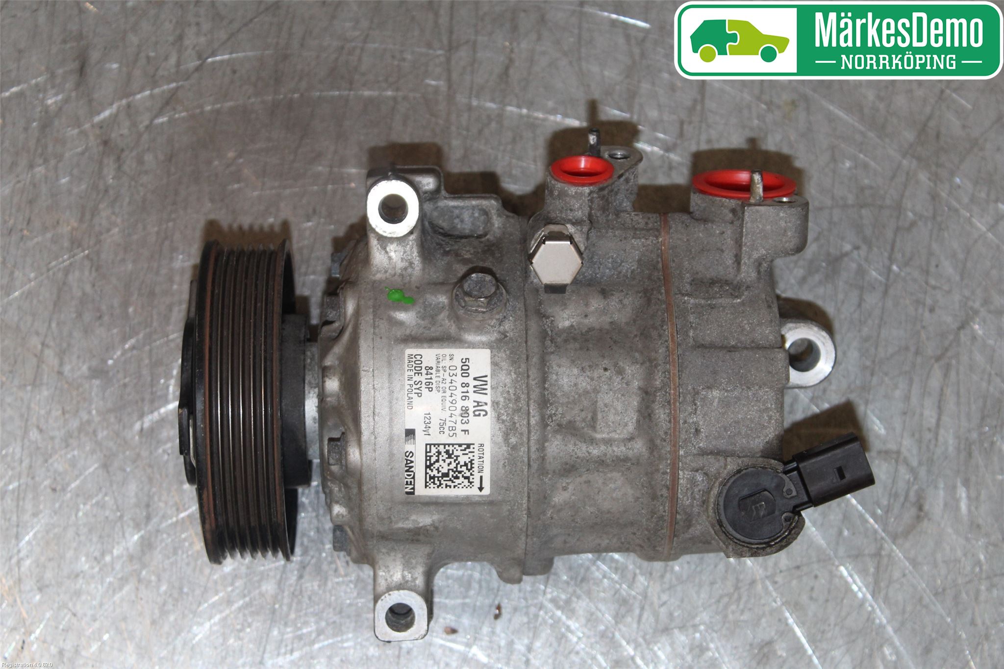 Skoda OCTAVIA (5E) 13-20 Varme Ac Kompressor