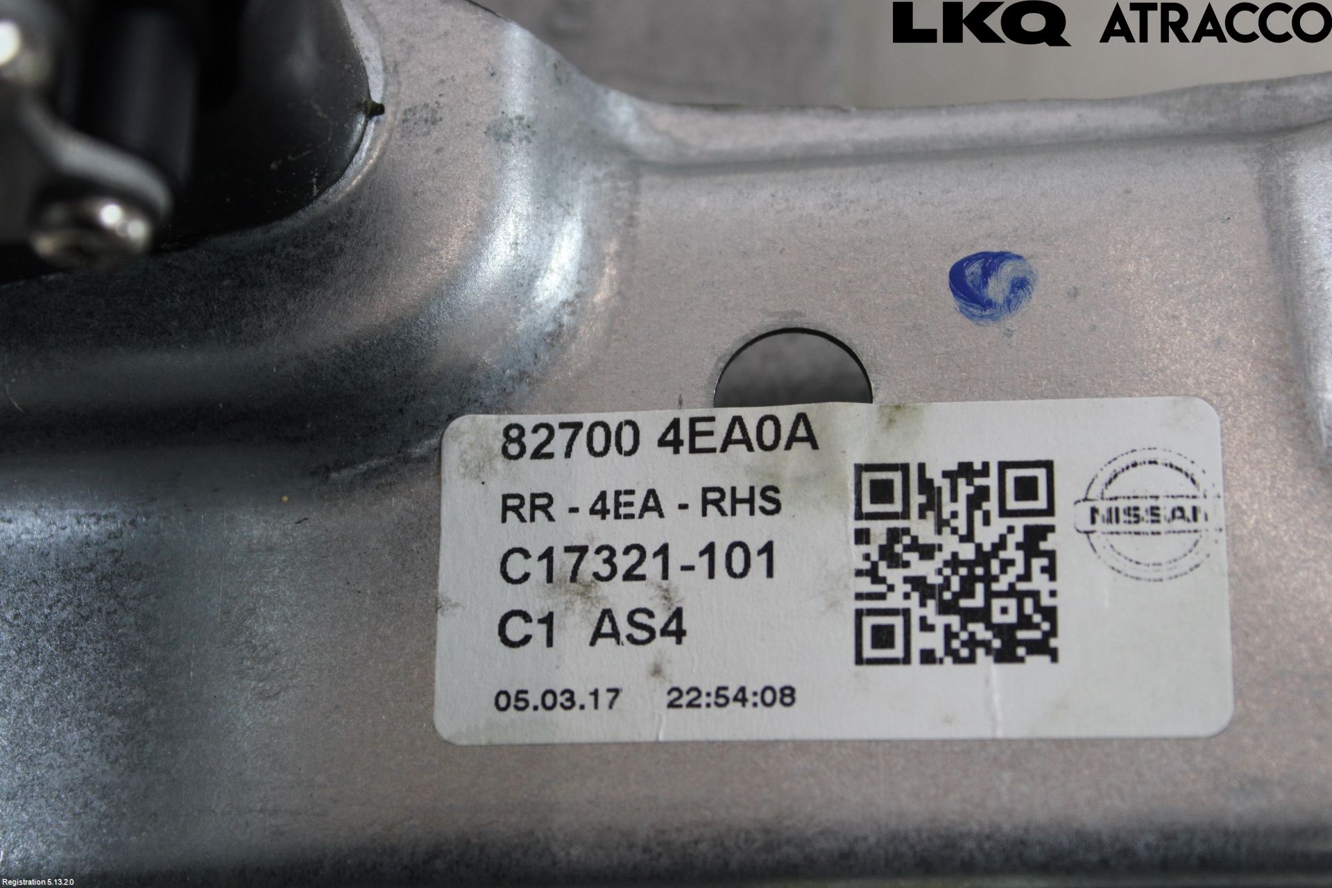 Nissan QASHQAI 14-17 Vindusheis El Komp