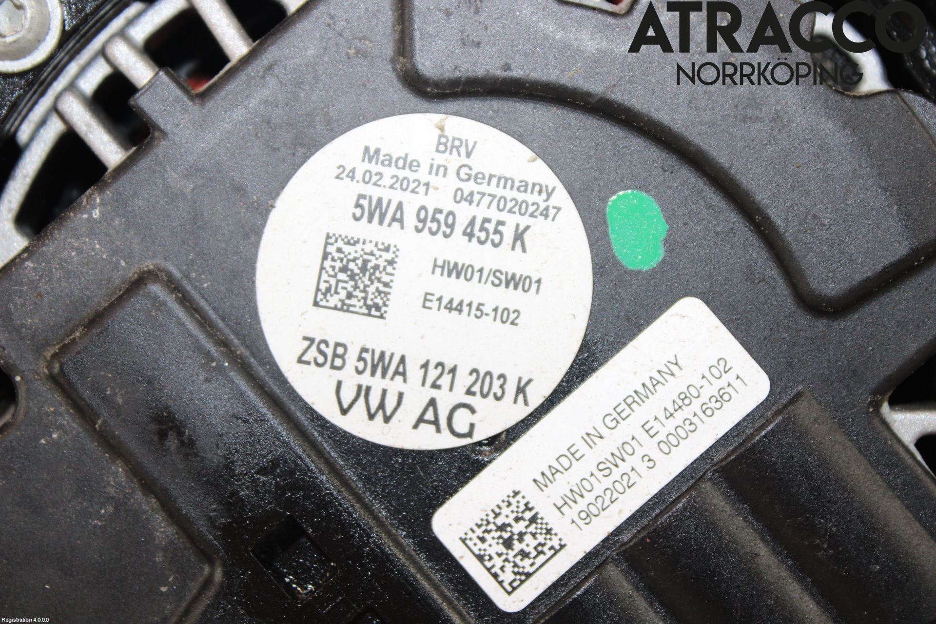 Volkswagen VW PASSAT 20-24 Kjølevifte Elektrisk