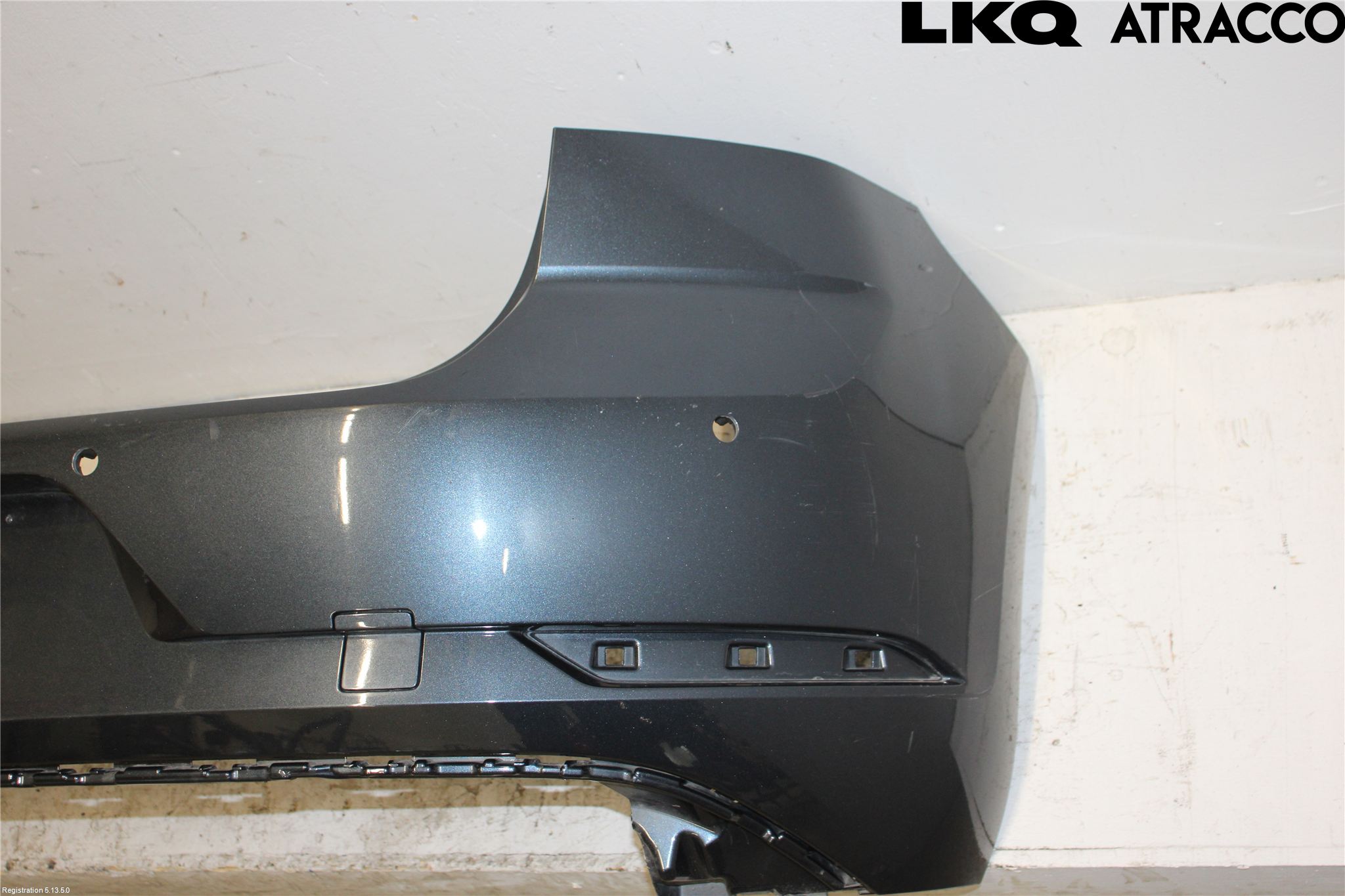 Volkswagen VW GOLF / E-GOLF VII 13-20 Støtfanger Bak Overtrekk
