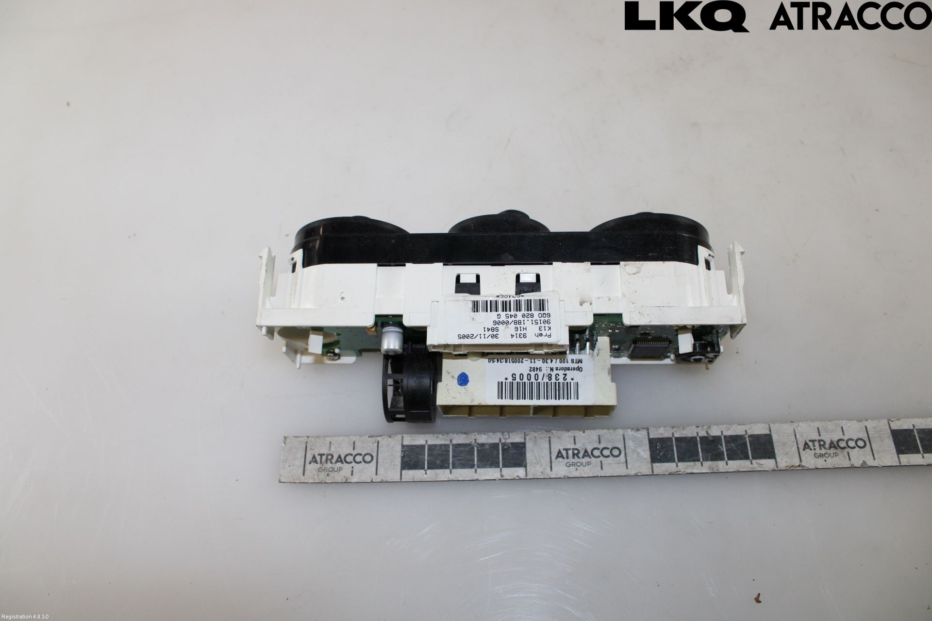 Volkswagen VW POLO 05-09 Varmeapparat Panel(Regulering)