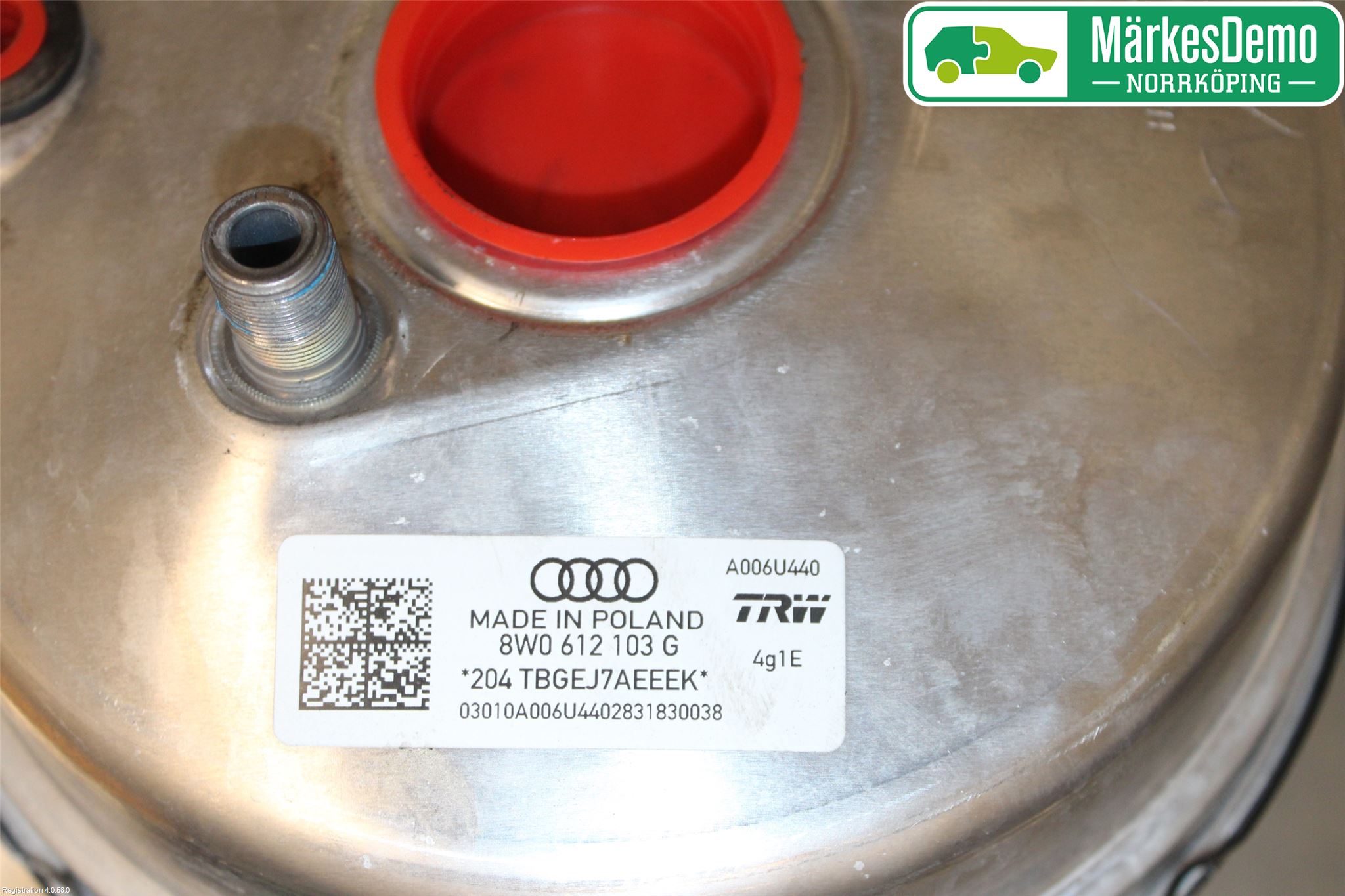Audi A4/S4 B9 16-19 Bremseservo