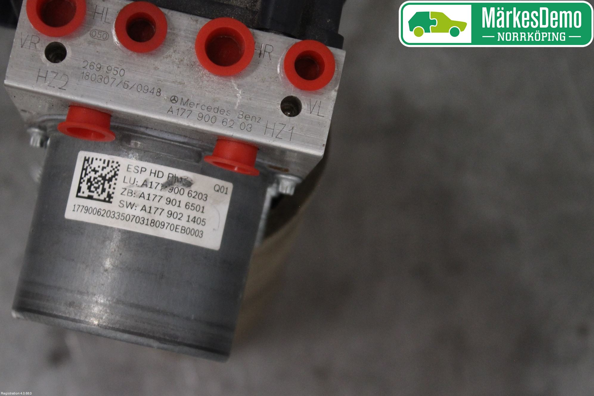 Mercedes-Benz MB A-KLASS (W177) 18- Abs Hydraulikkaggregat