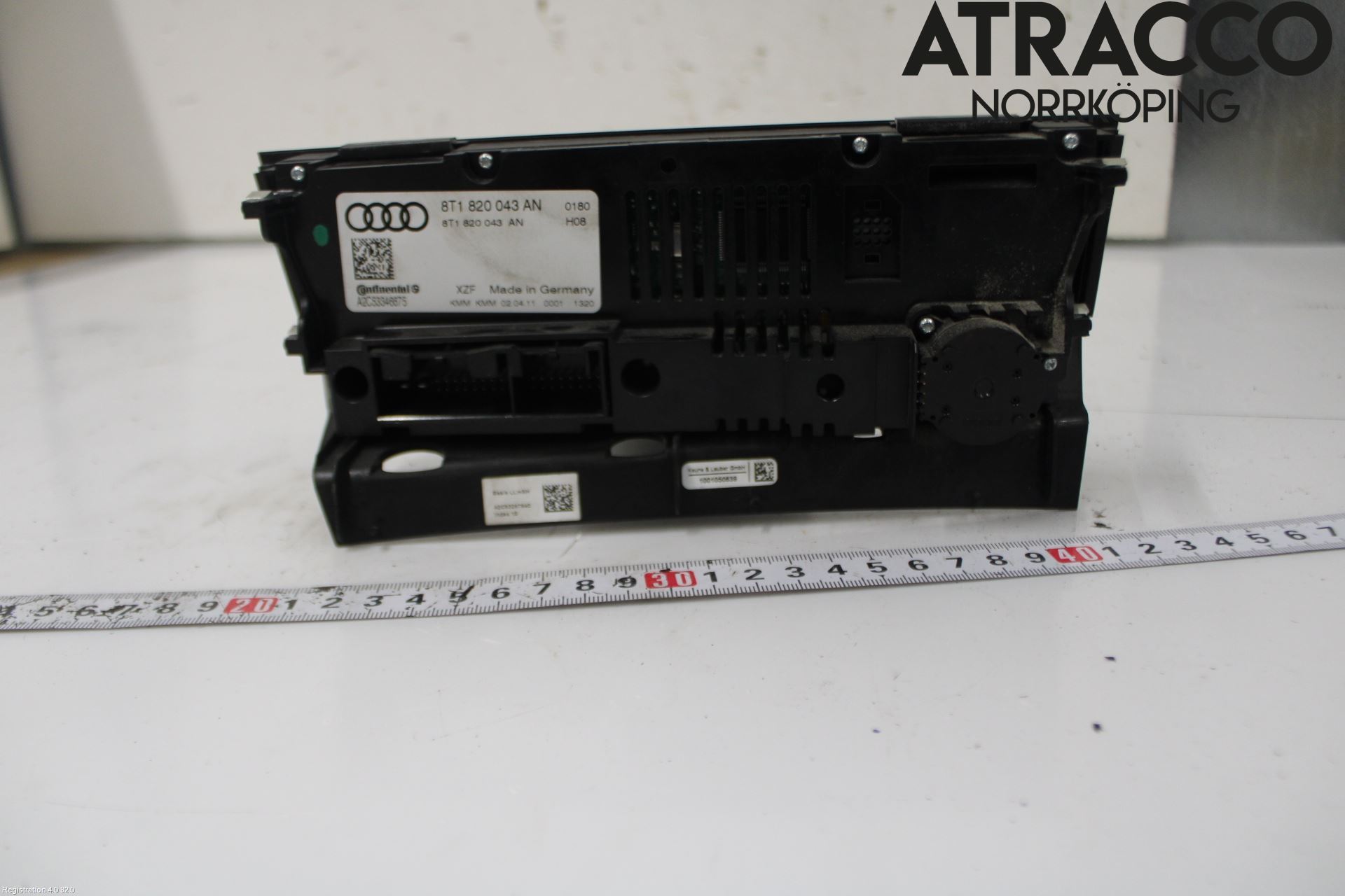 Audi A4/S4 08-11 Varmeapparat Panel(Regulering)