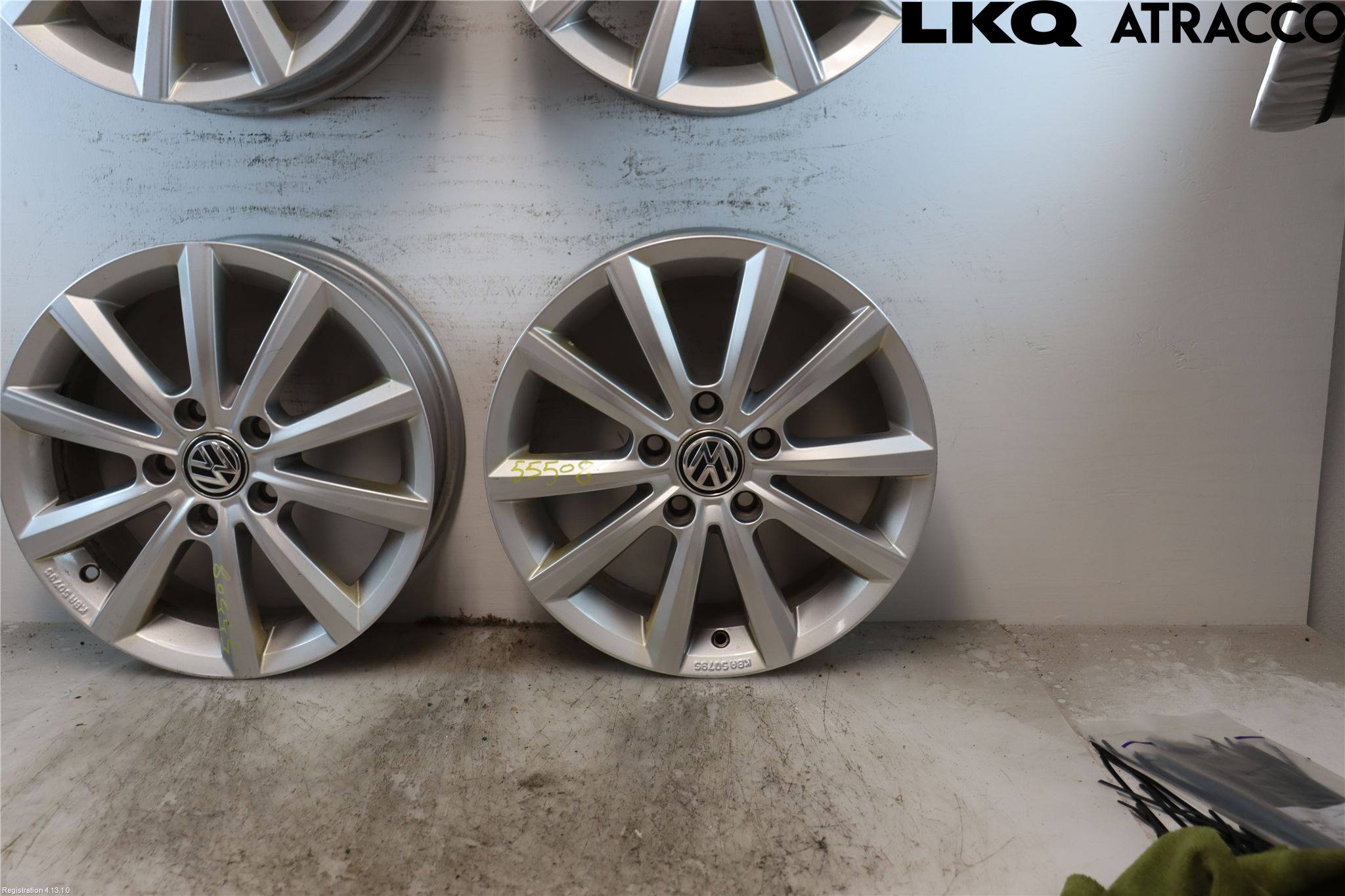 Volkswagen VW GOLF SPORTSVAN 15-20 Felg Aluminium Sett 4Stk