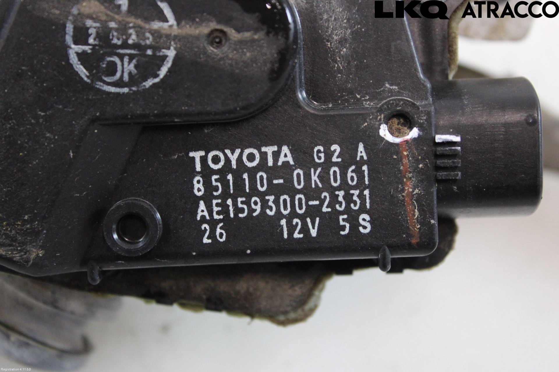 Toyota HILUX 05-16 Viskeroverføring Frontrute