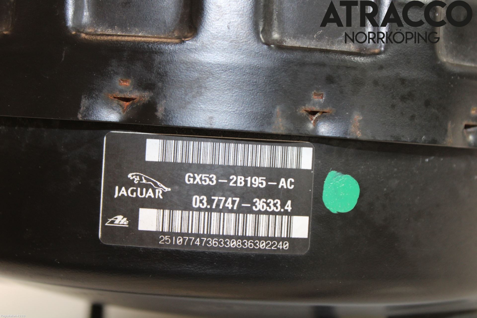 Jaguar XE (X760) 15-24 Bremseservo