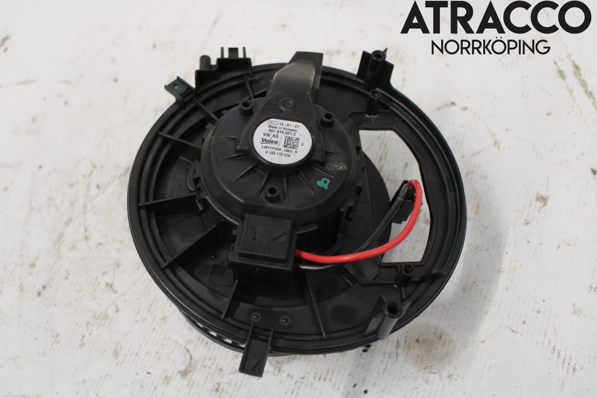 Volkswagen VW PASSAT 15-19 Varmeapparat Viftemotor