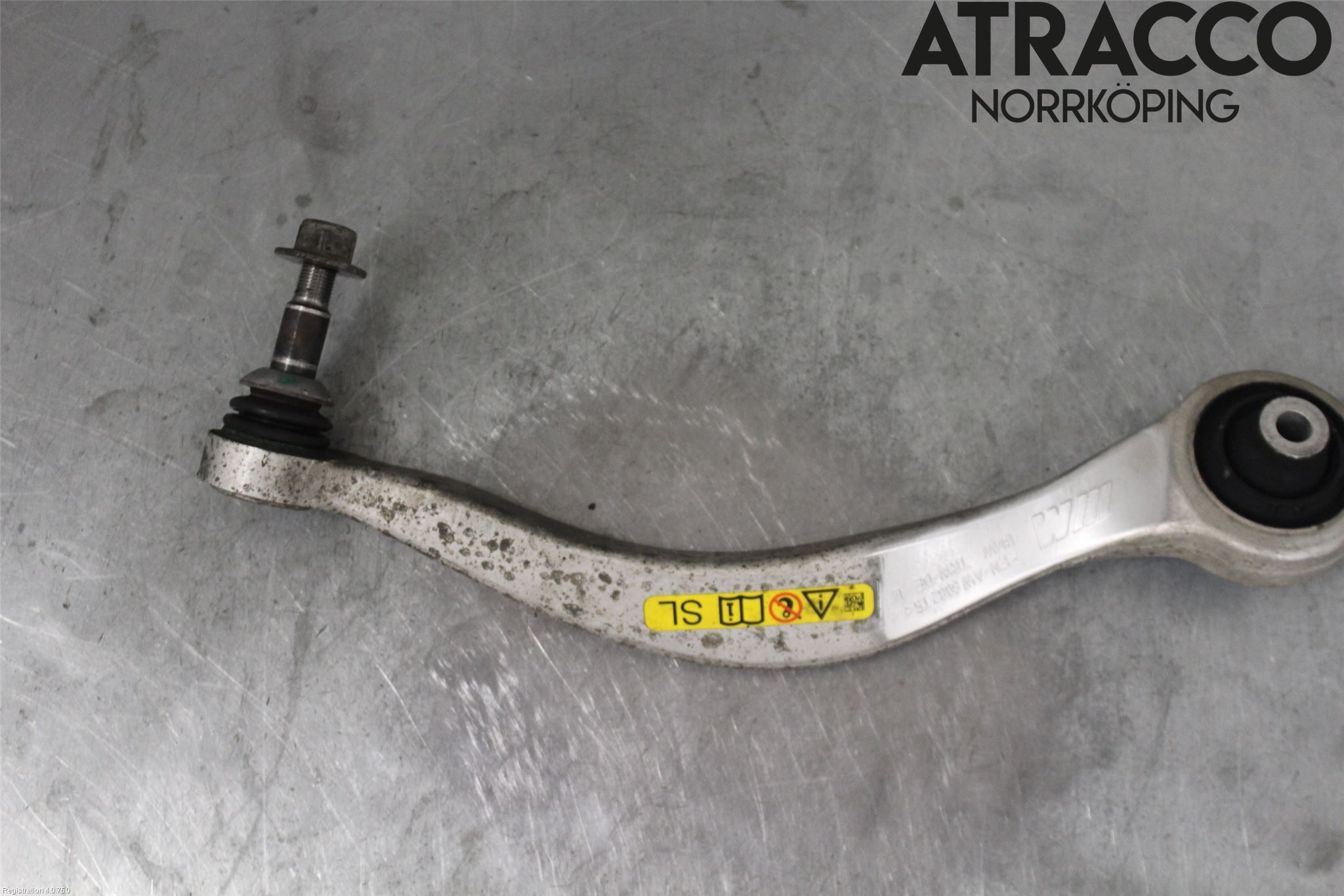 BMW 5 F10/F11/F18 09-17 Bærearm Foran Venstre Nedre