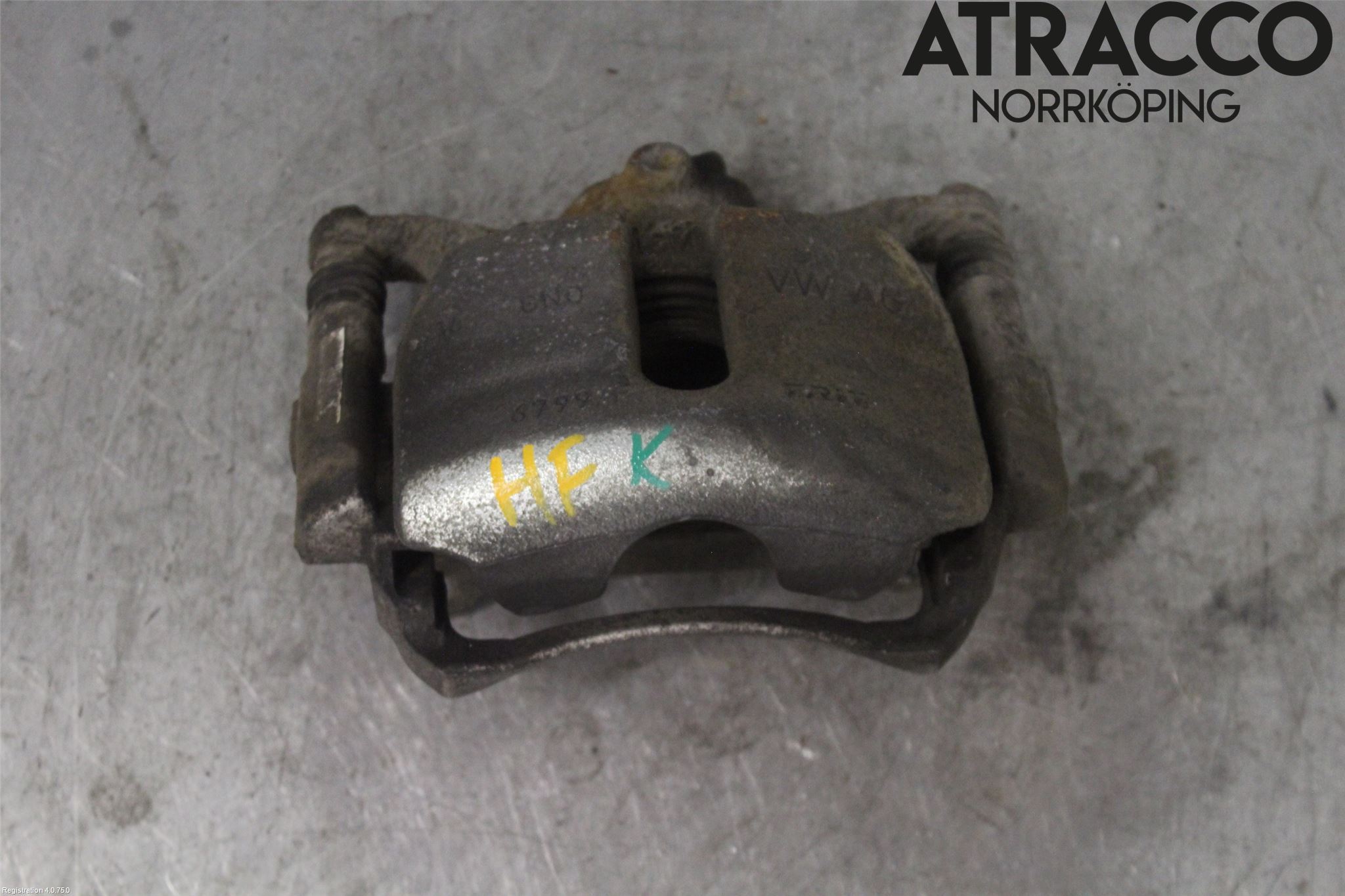 Volkswagen VW PASSAT 15-19 Bremsecaliper Foran Høyre