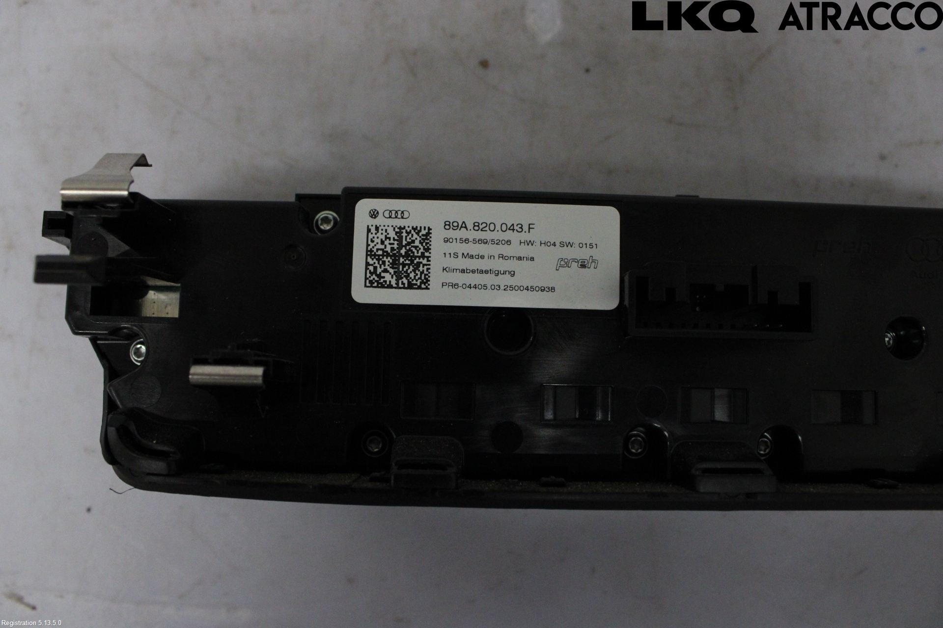 Audi A3/S3 8Y 21- Varmeapparat Panel(Regulering)