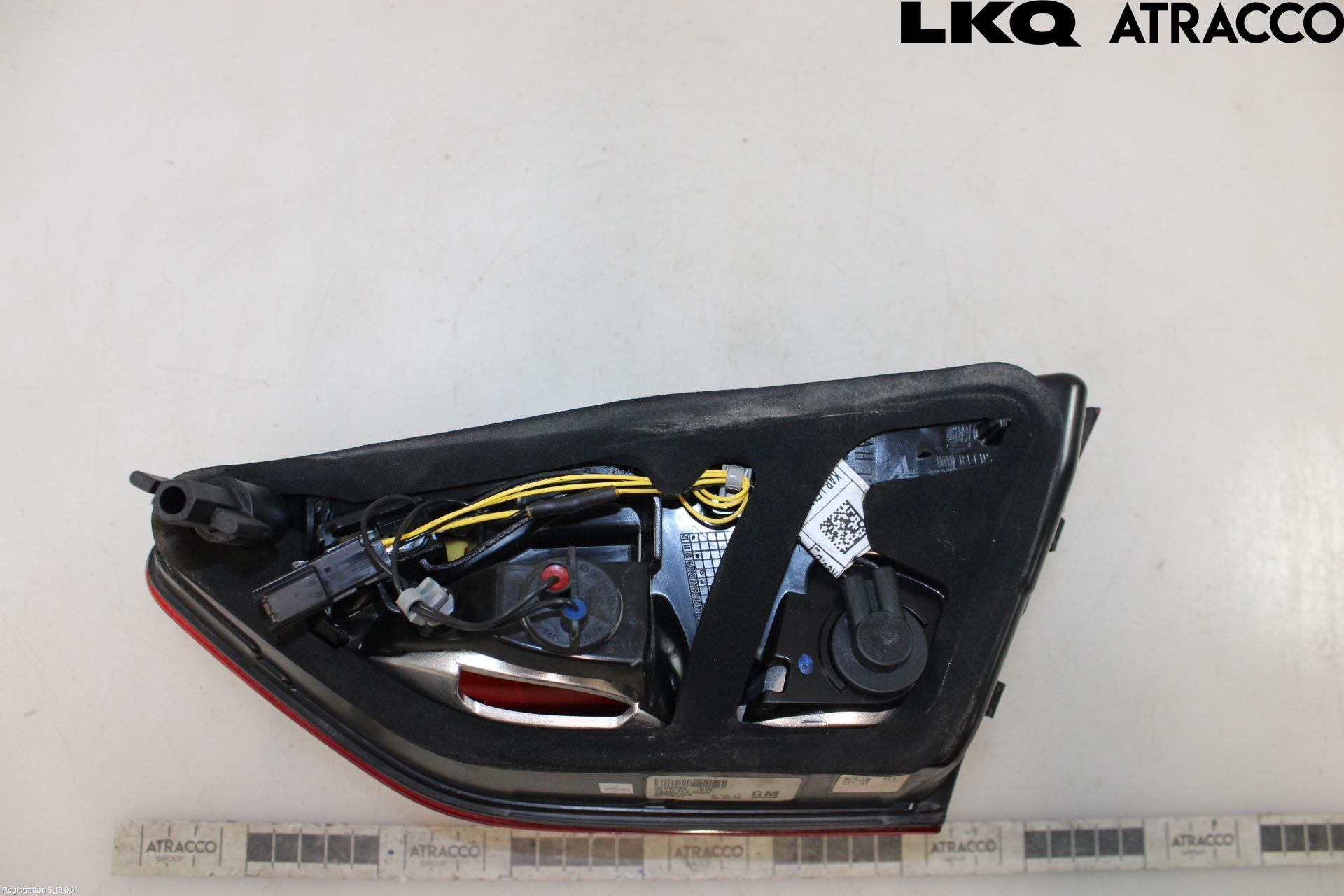 Opel INSIGNIA 17- Baklykt Venstre  På Luke(Indre
