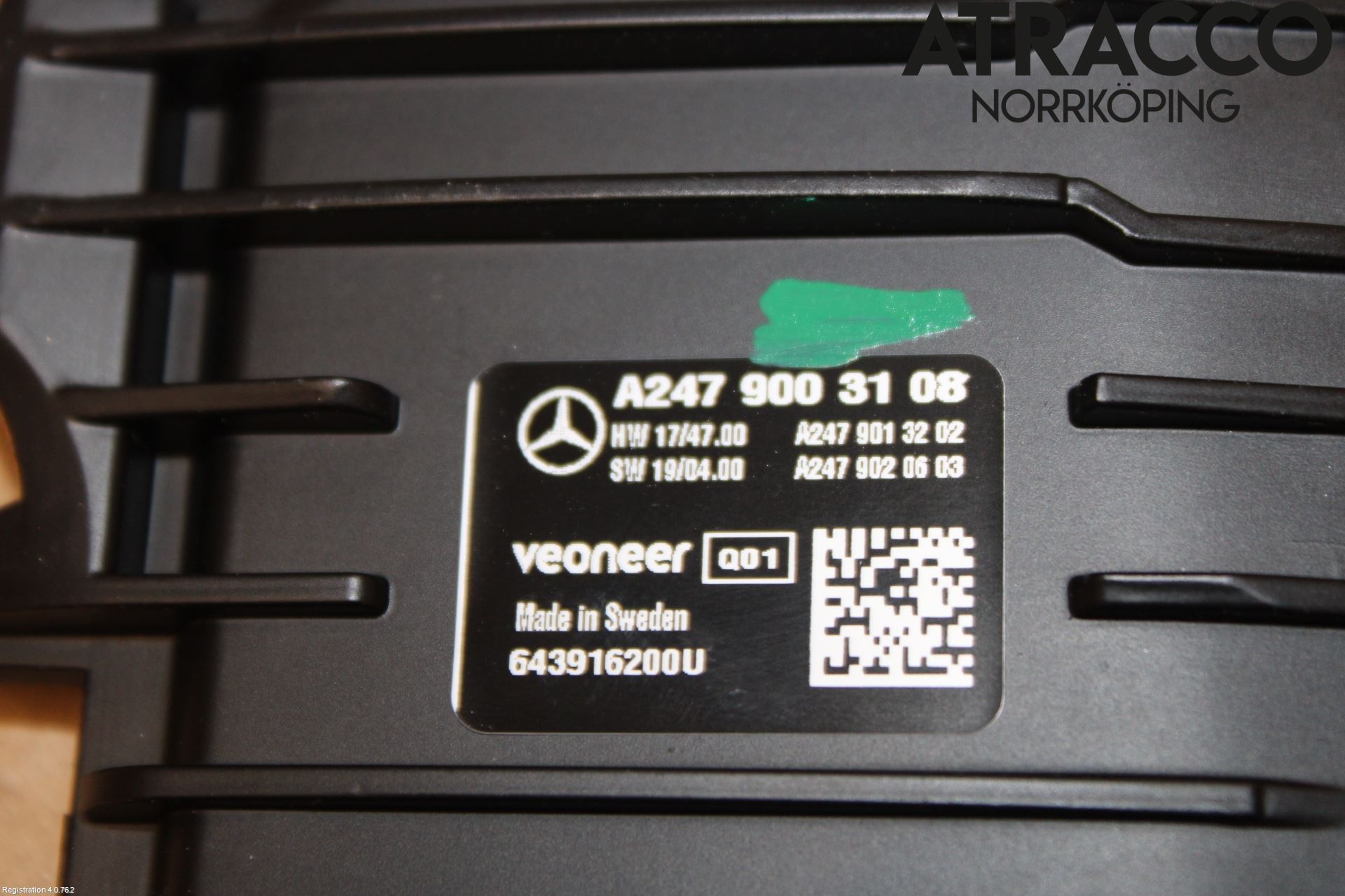 Mercedes-Benz MB CLA-KLASS (C118/X118) 19- Parkeringshjelp Kamera