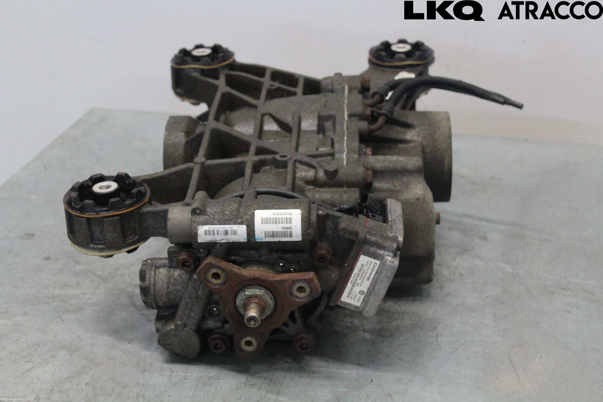 Volkswagen VW PASSAT CC 08-16 Bakaksel Kardang Bak -Diff