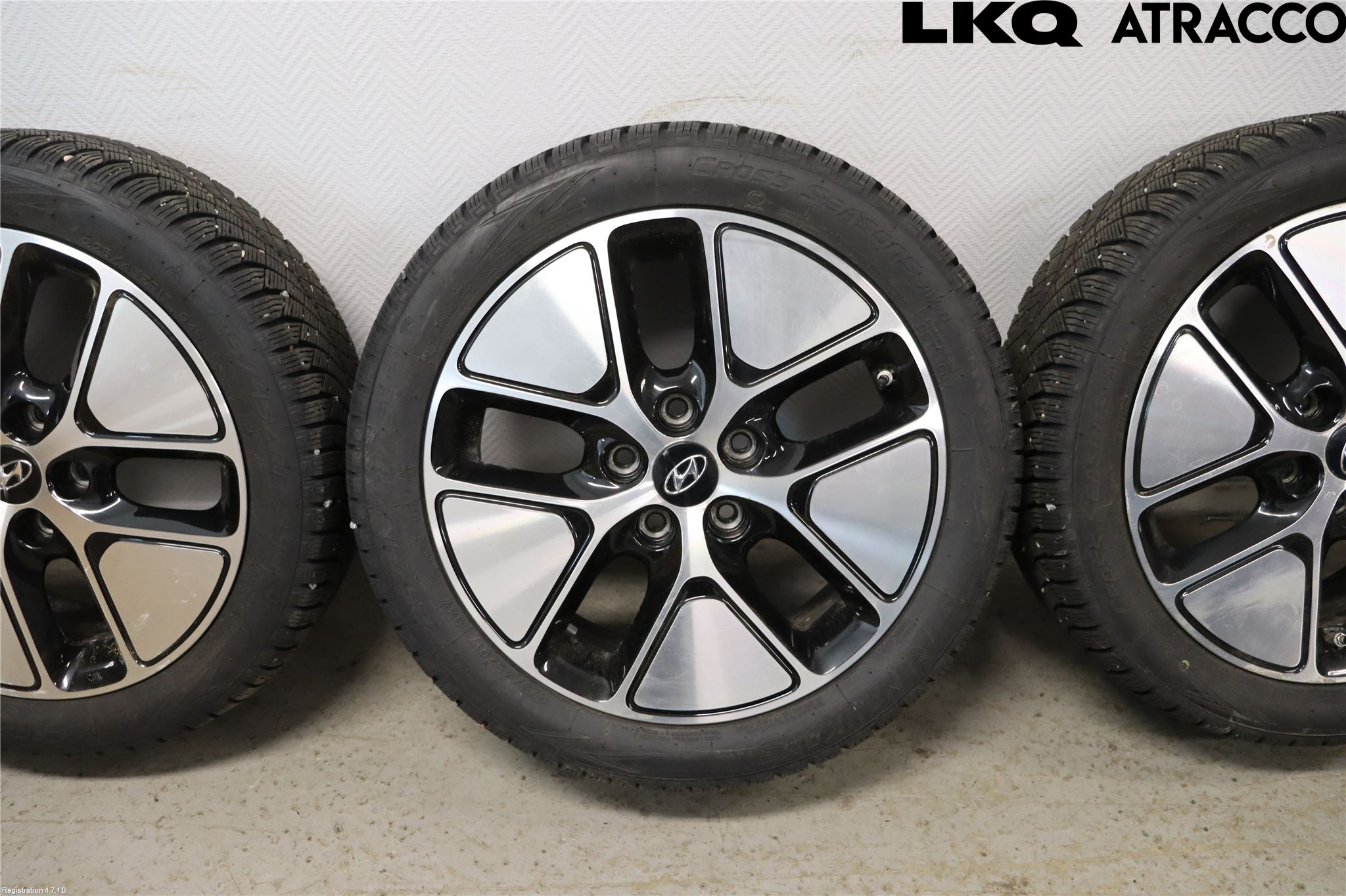 Hyundai IONIQ AE 17-22 Dekk Vinter På Alu Felg 4Stk