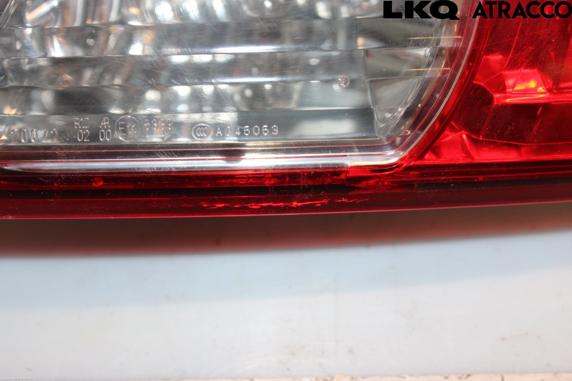 Subaru LEGACY 10-14 Baklykt Høyre  På Luke(Indre)