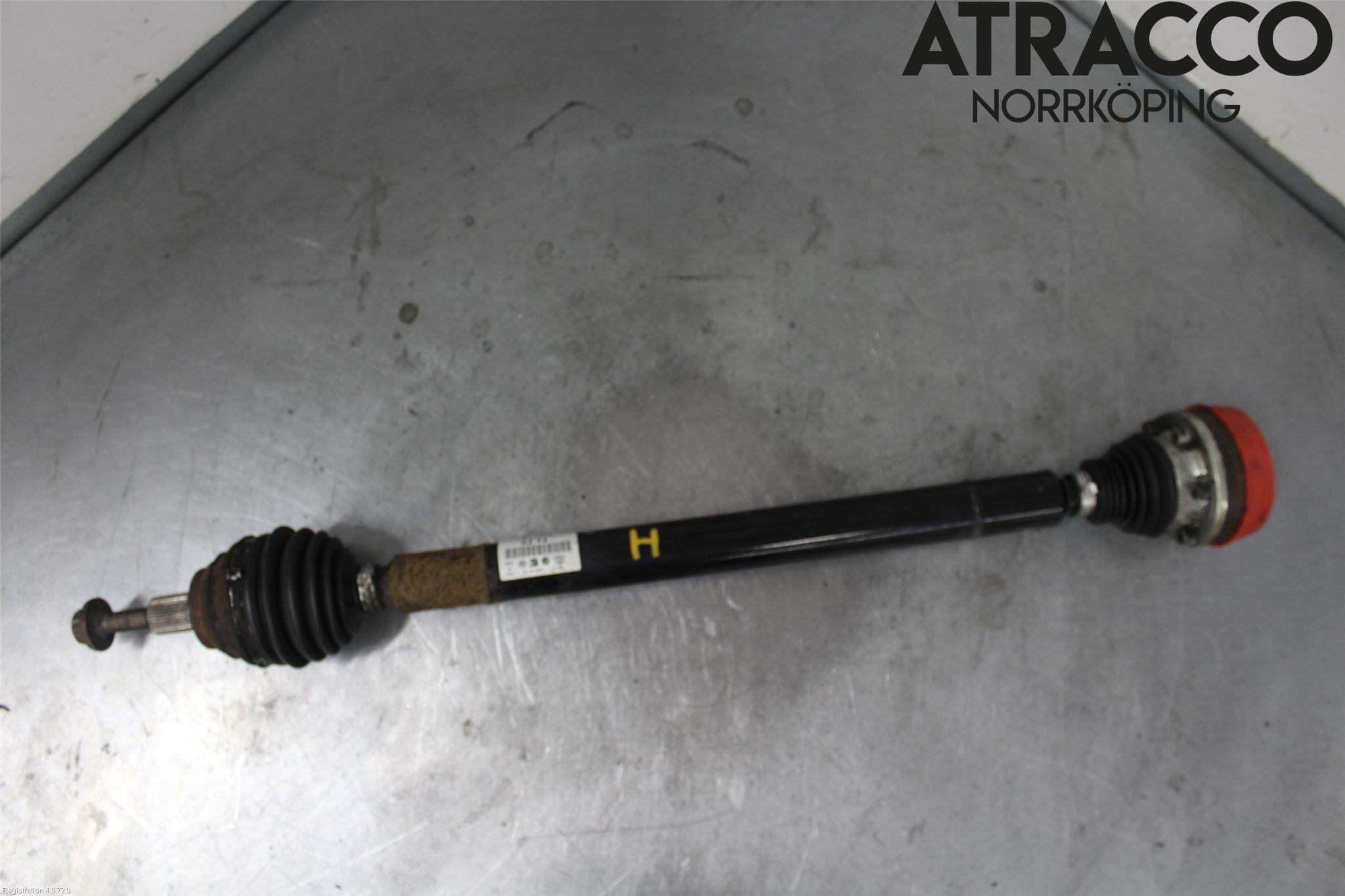 Volkswagen VW GOLF V 04-09 Drivaksel Foran Kompl Høyre