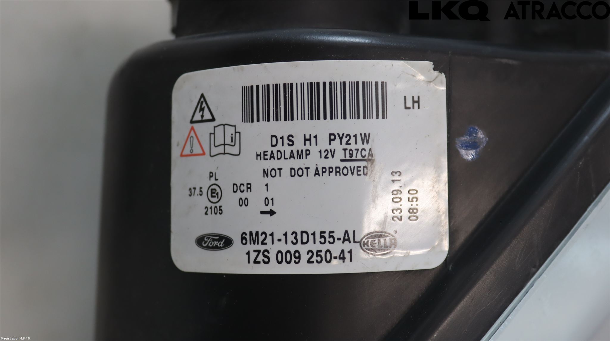 Ford S-MAX 06-15 Frontlykt Venstre