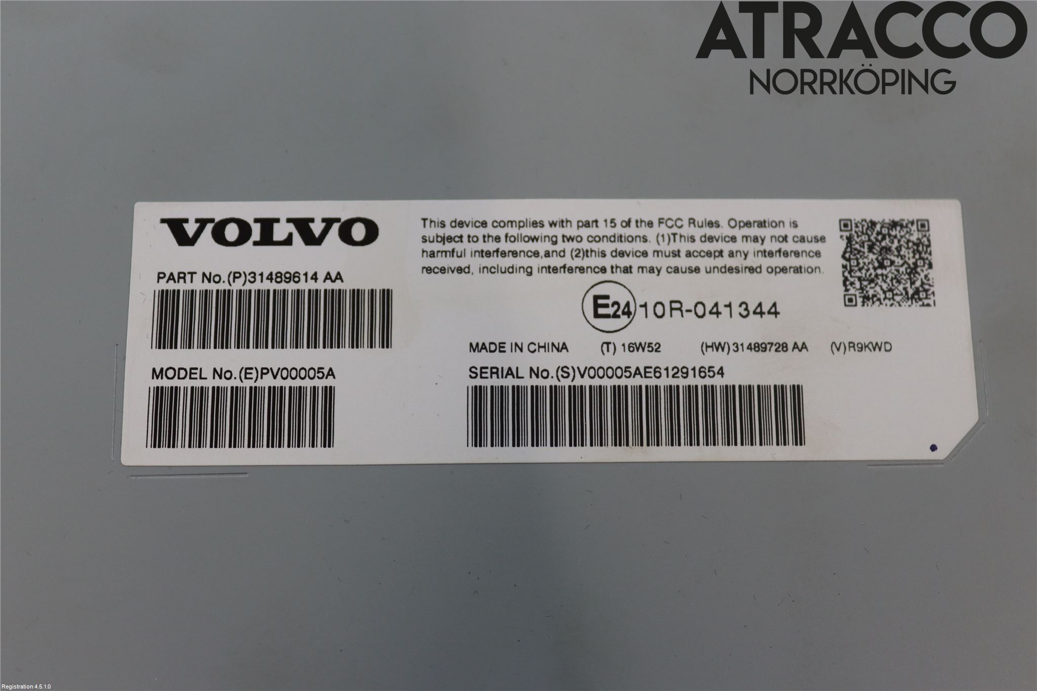 Volvo S90 17->> Stereo Forsterker