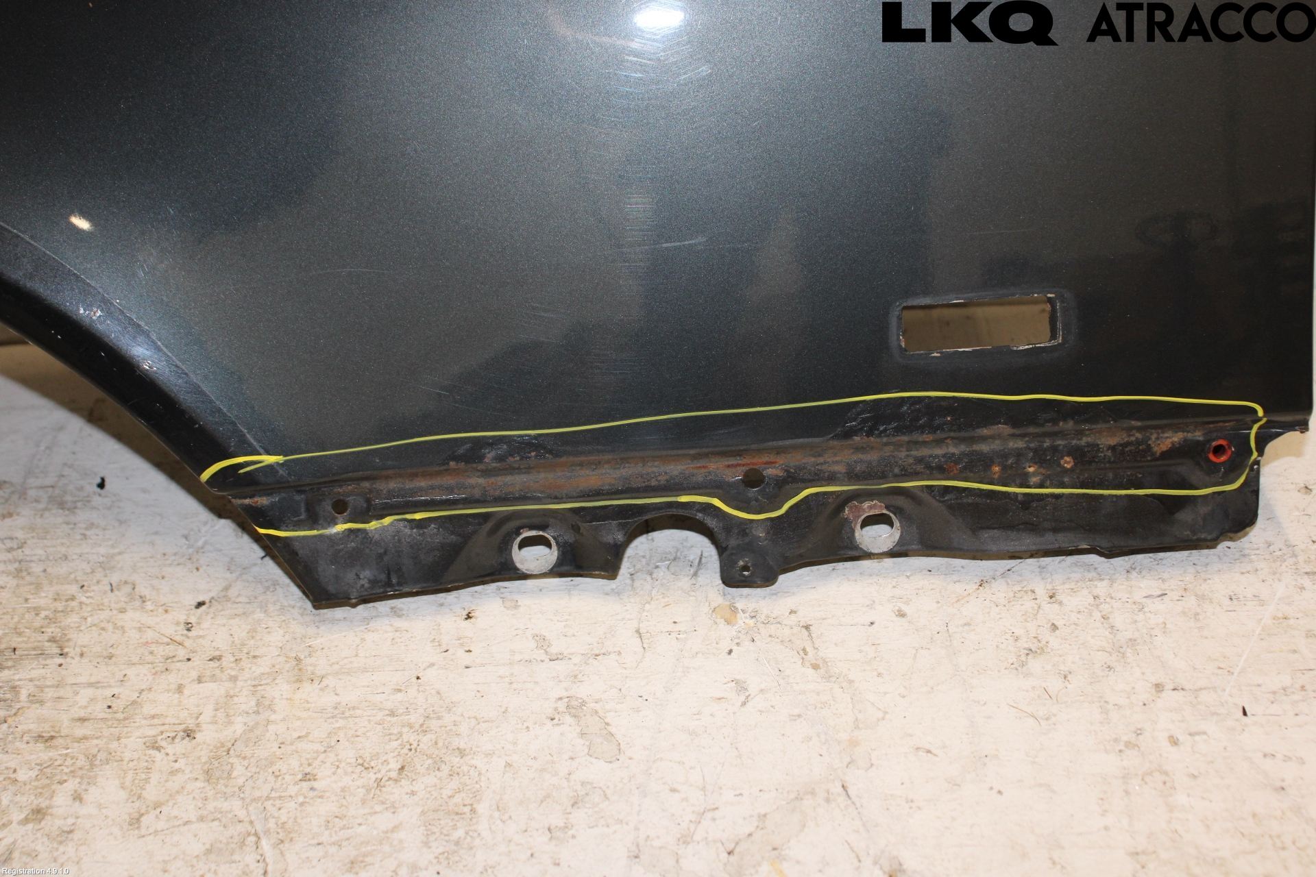 Mercedes-Benz MB S/CL-KLASS (W140) 91-98 Skjerm Foran Venstre