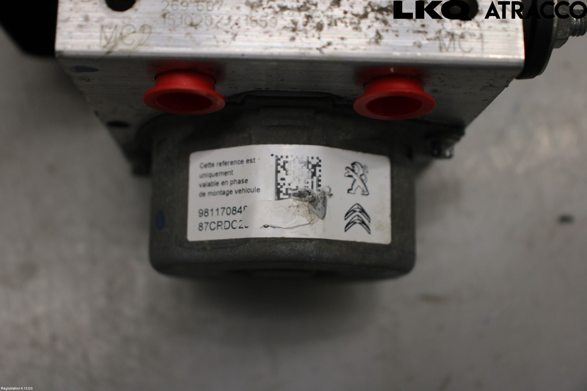 Peugeot 308 14-21 Abs Hydraulikkaggregat