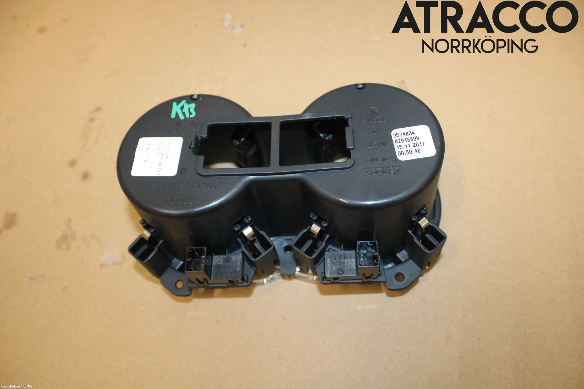 Audi A4/S4 B9 16-19 Innr Koppholder