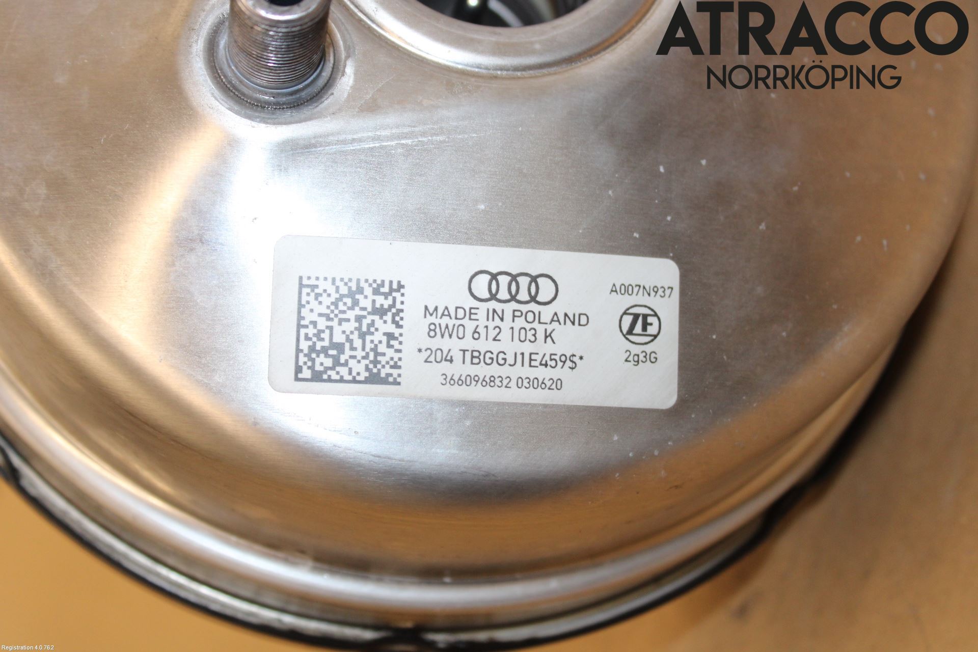 Audi A4/S4 B9 20- Bremseservo