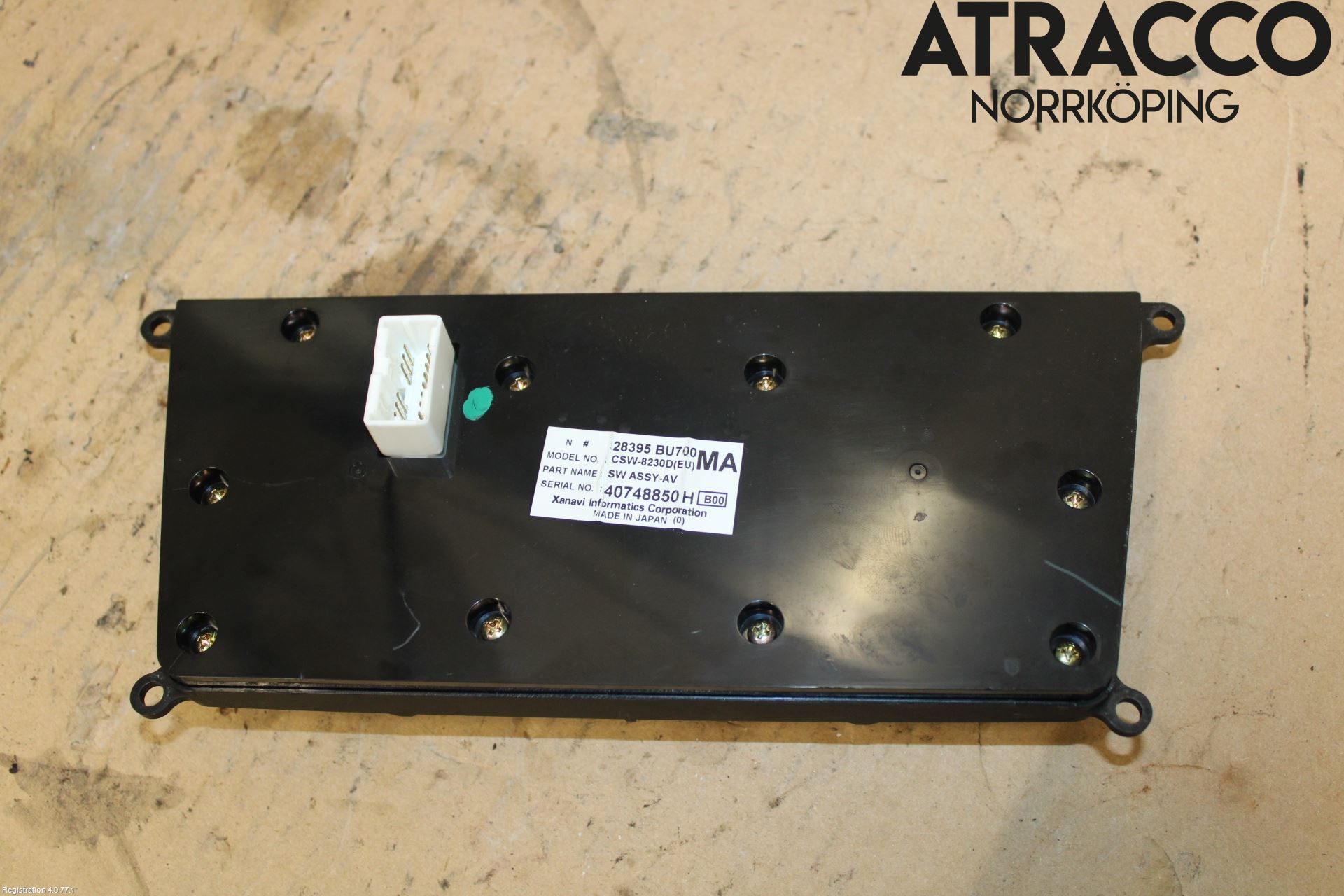 Nissan ALMERA TINO Varme Ac Betjening-Display