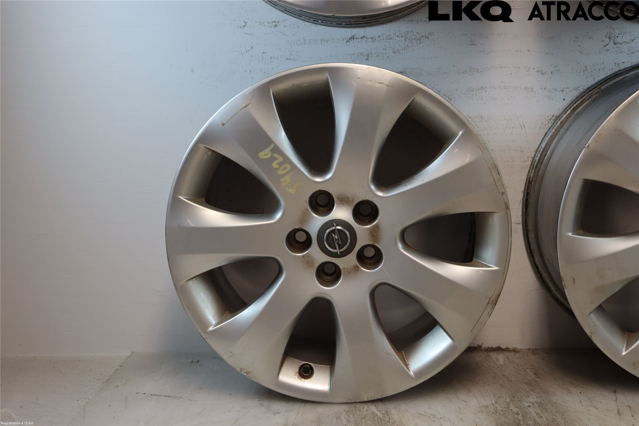 Opel ASTRA J 10-15 Felg Aluminium Sett 4Stk