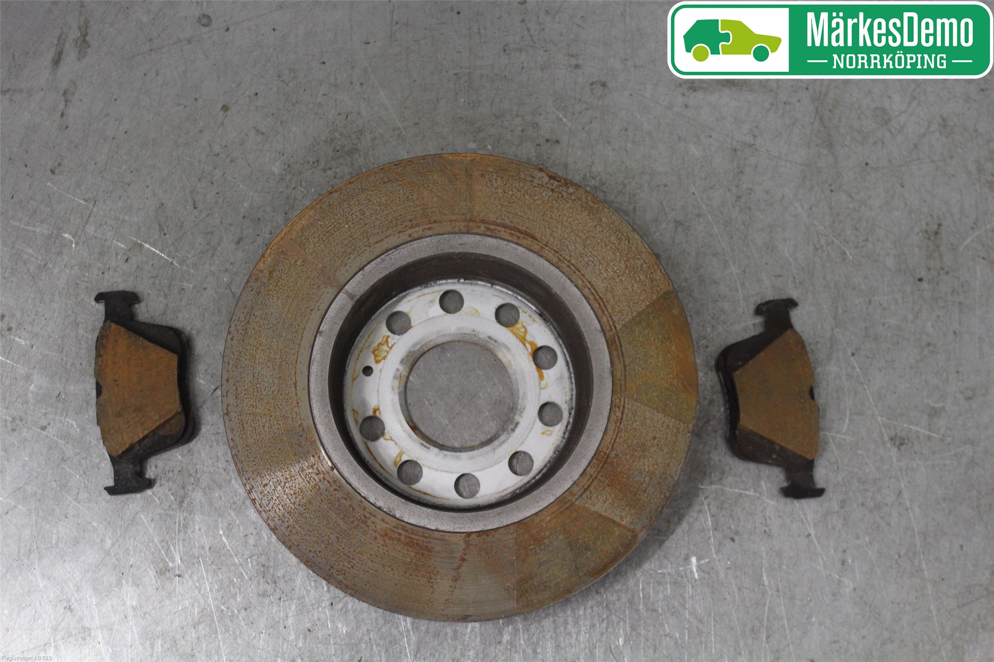 Volkswagen VW GOLF / E-GOLF VII 13-20 Bremseskive Bak