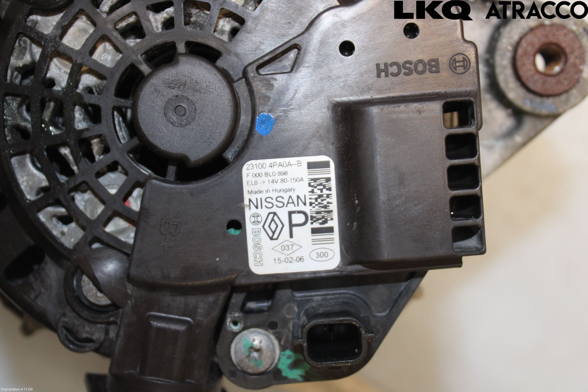 Nissan QASHQAI 14-17 Dynamo