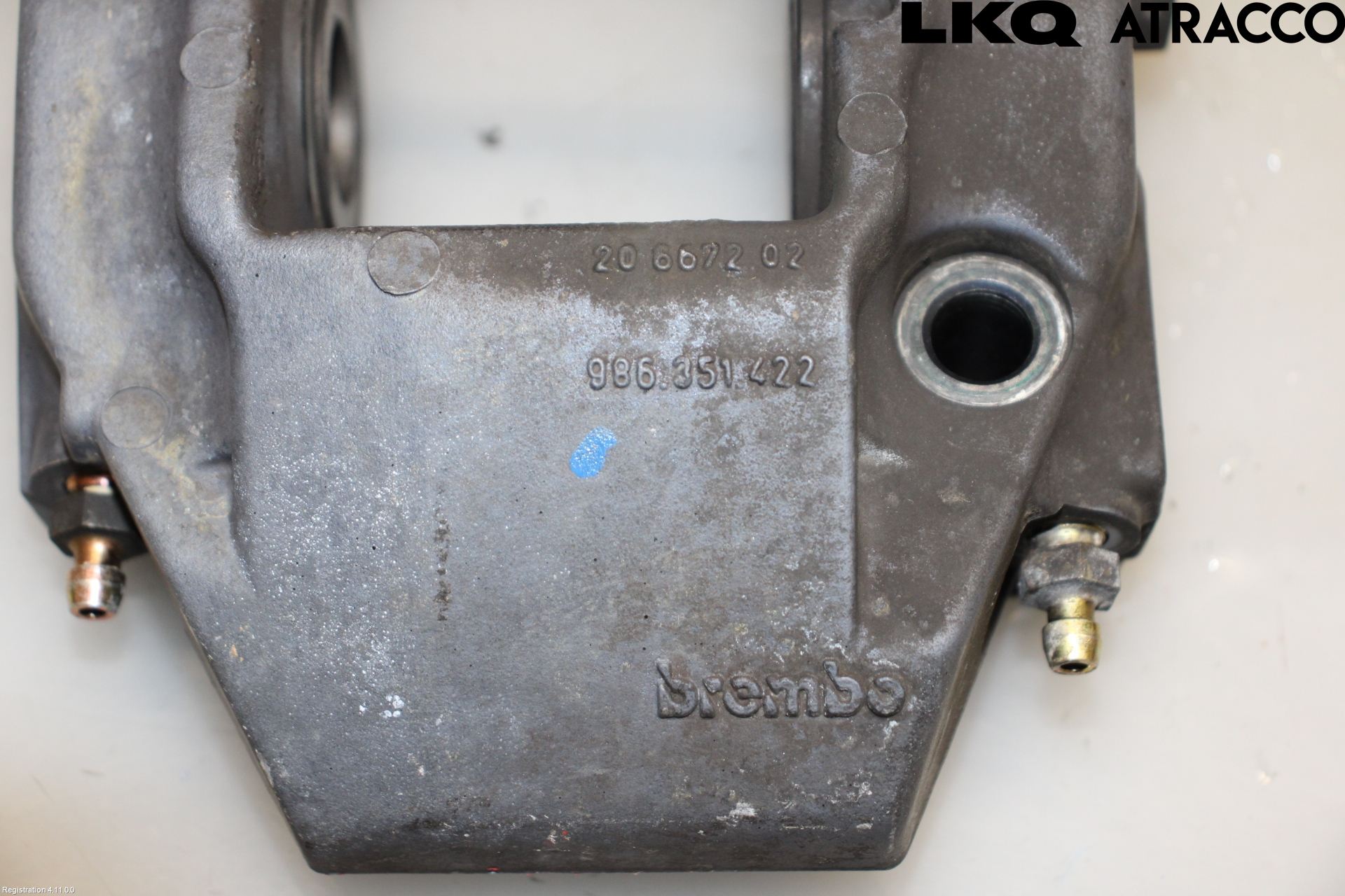 Porsche BOXSTER 96- Bremsecaliper Foran Høyre