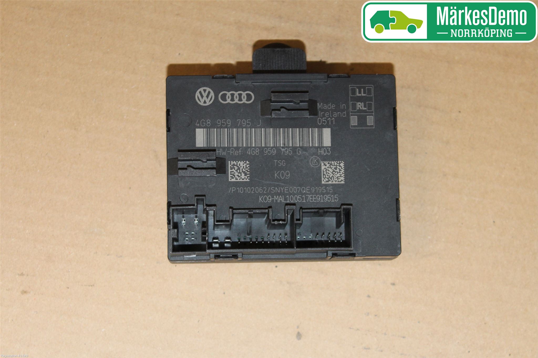 Audi A6/S6 4G 11-18 Styreenhet Dør