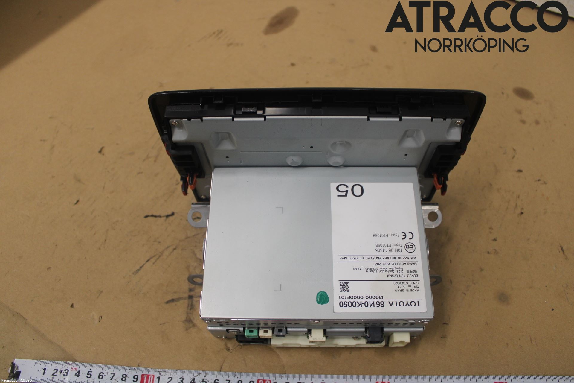 Toyota YARIS XP21 20- Stereo Radio Med Cd