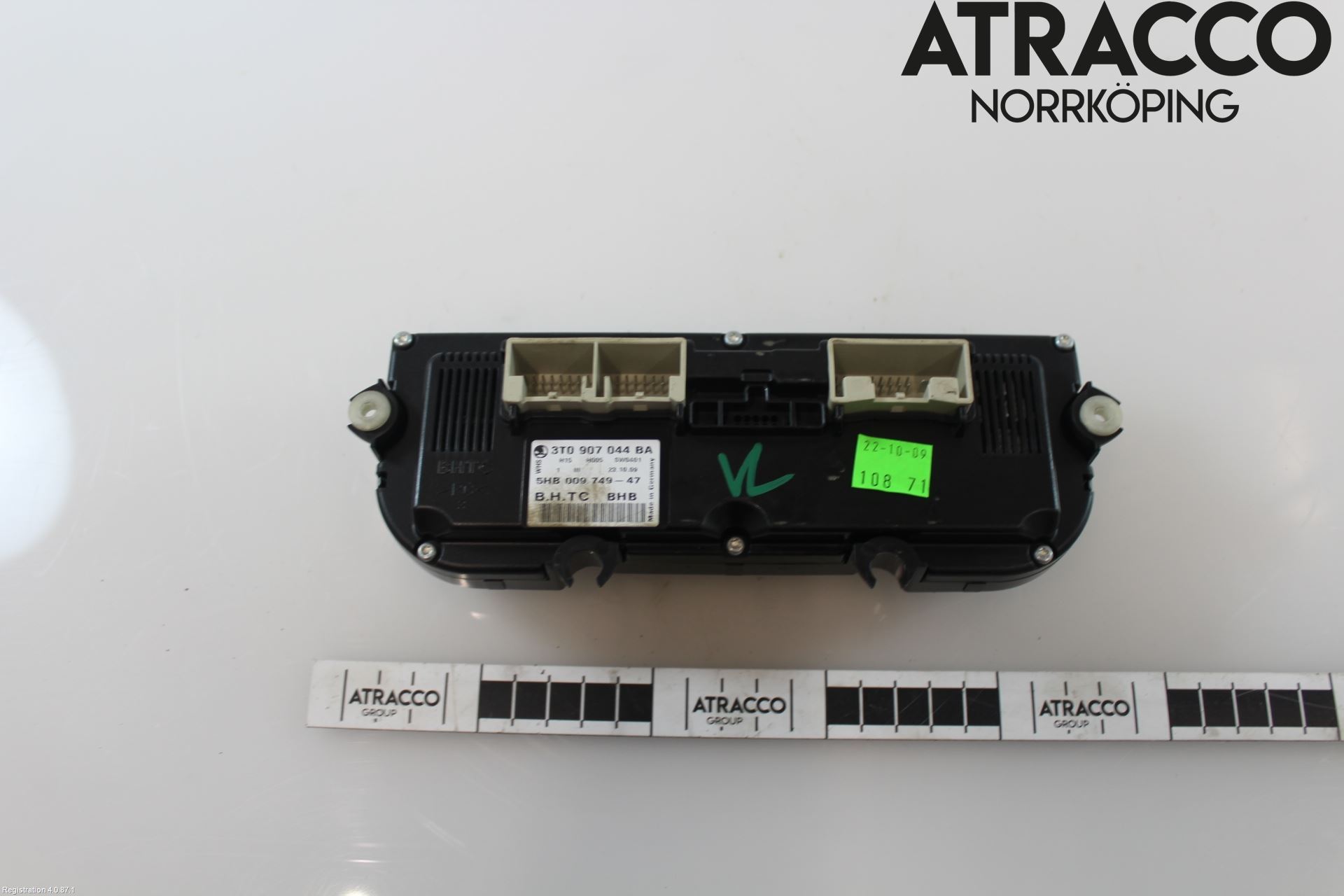 Skoda YETI Varmeapparat Panel(Regulering)