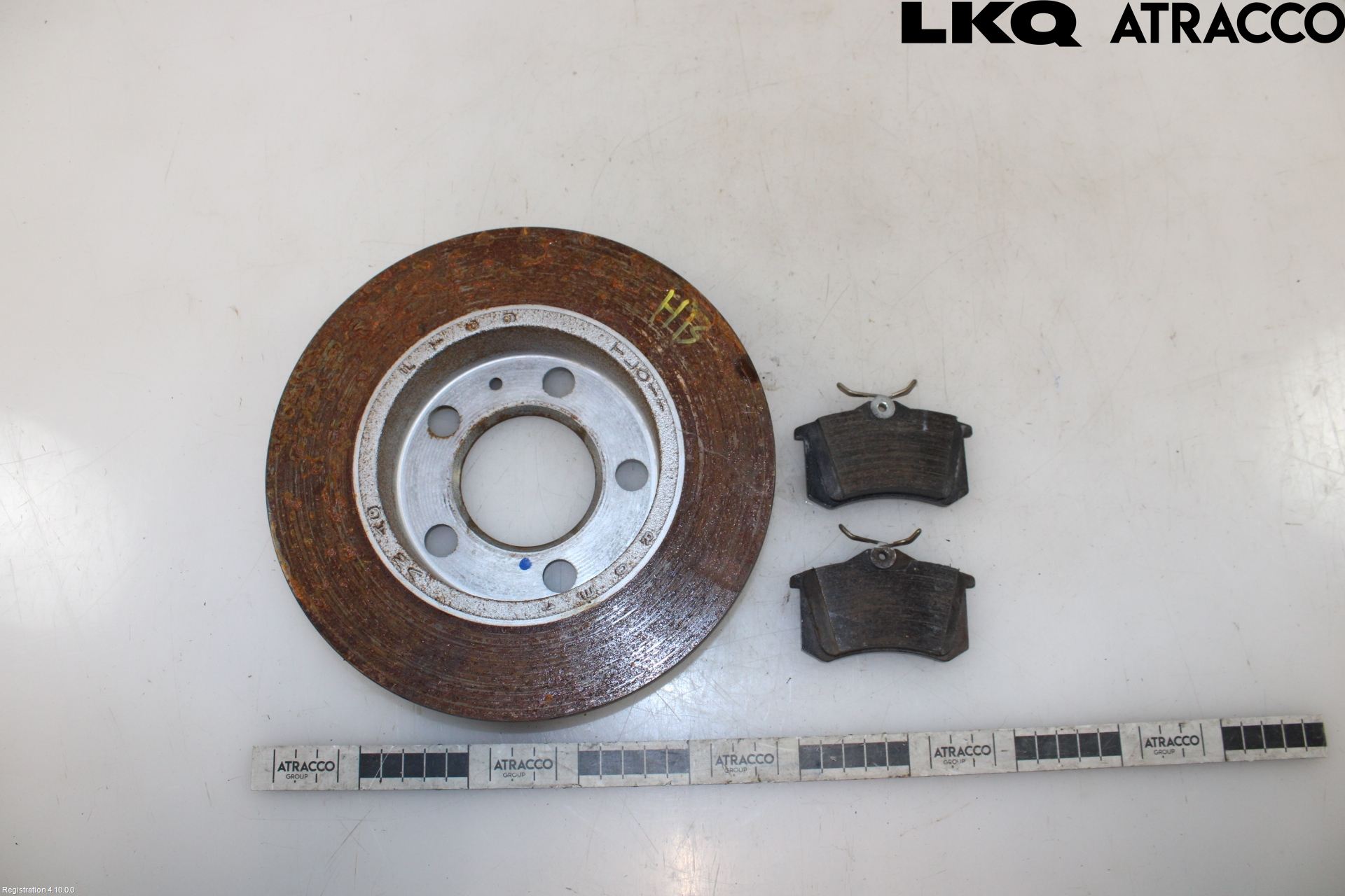 Seat ARONA Bremseskive Bak
