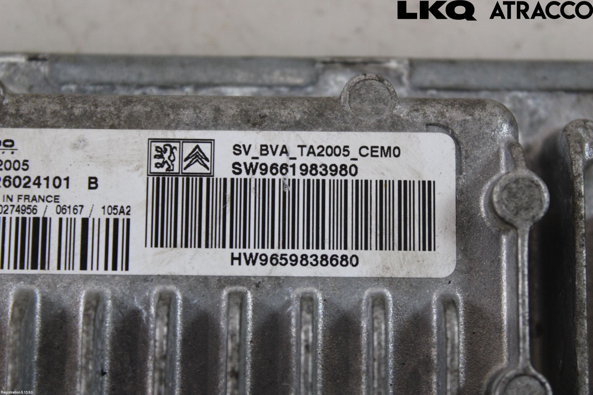 Peugeot 307     05-08 Styreenhet Gearkasse