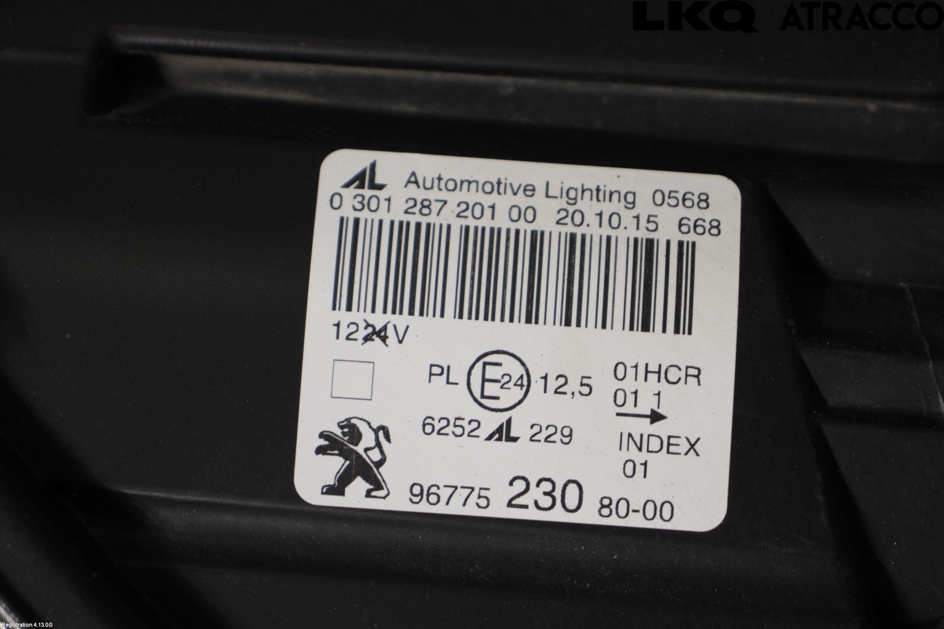 Peugeot 308 14-21 Frontlykt Venstre