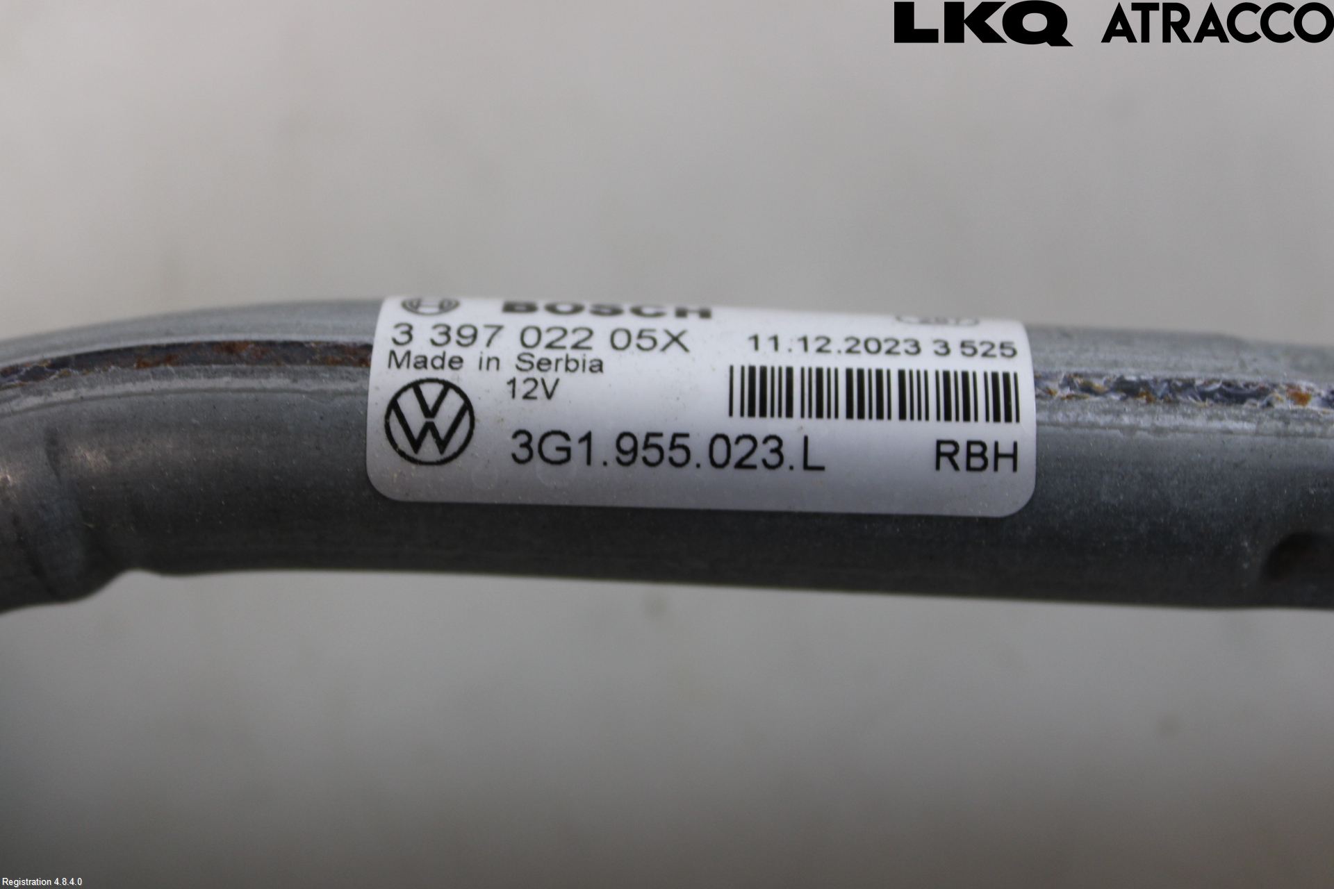 Volkswagen VW PASSAT 20-24 Viskeroverføring Frontrute