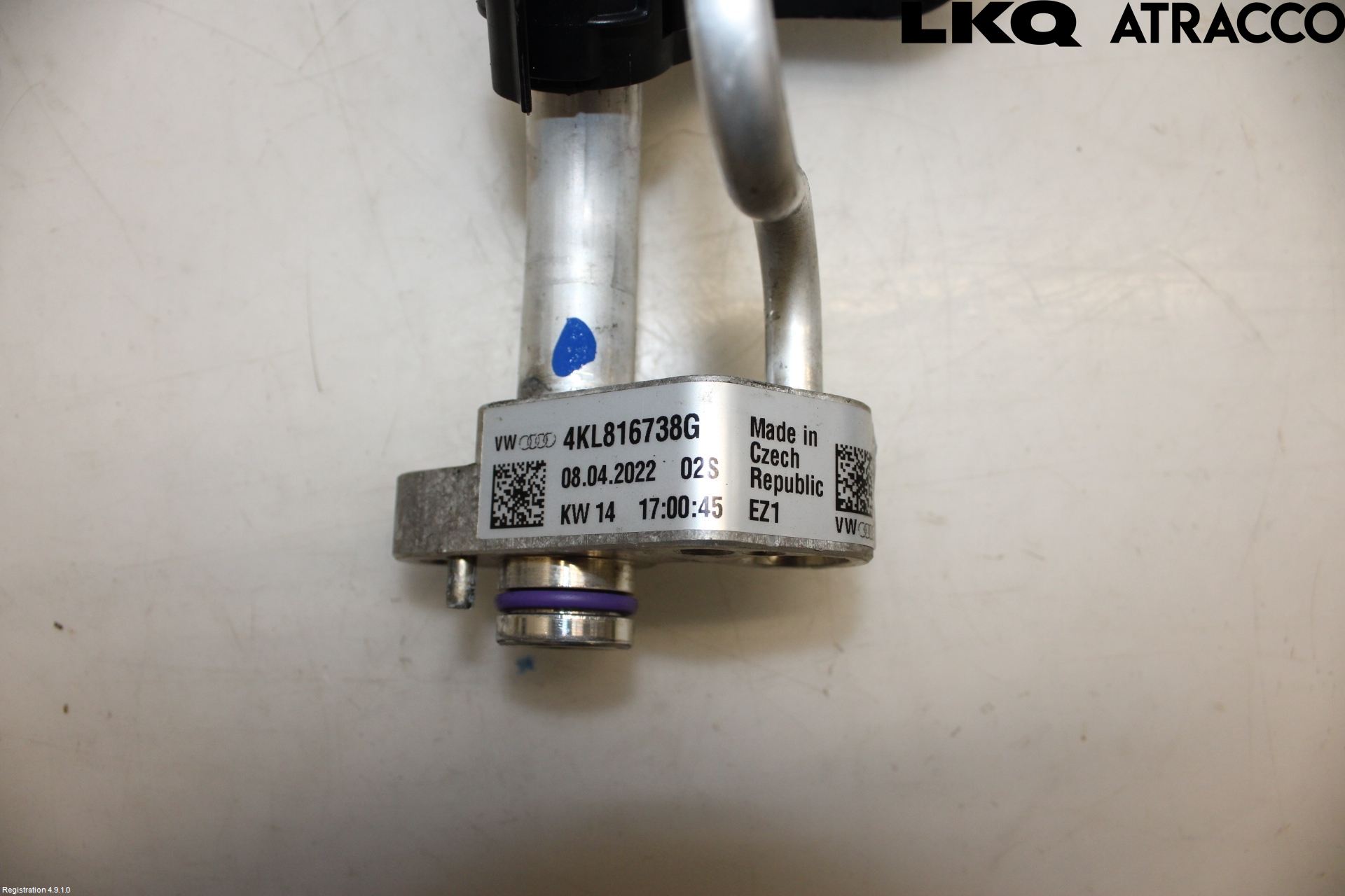 Audi E-TRON, S GE 19- Varme Ac Slange - Rør