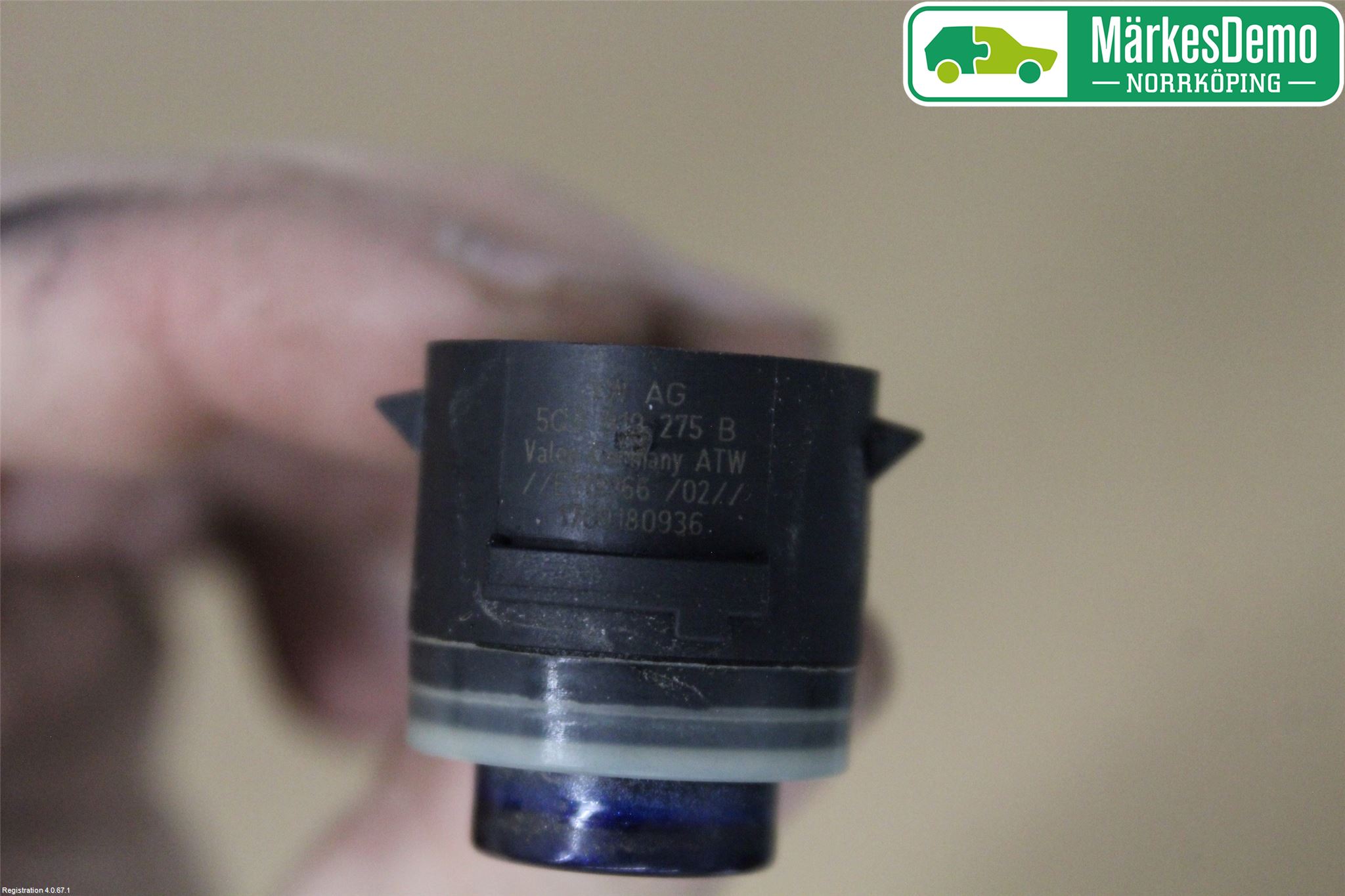 Volkswagen VW GOLF / E-GOLF VII 13-20 Sensor Ryggesensor
