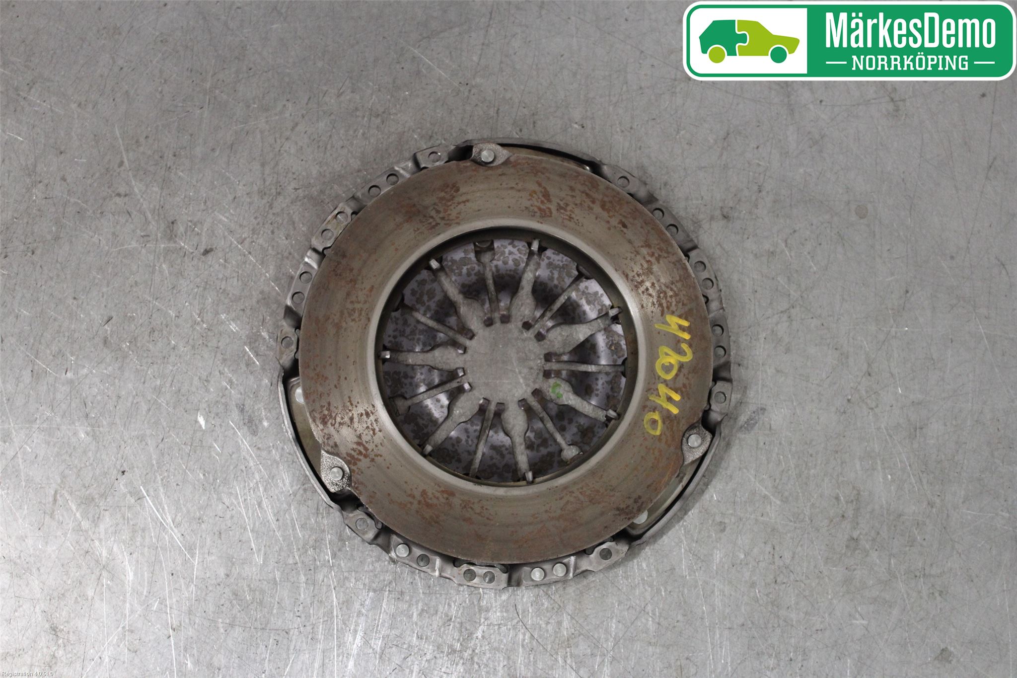 Renault KANGOO II 15-21 Clutch Trykkplate