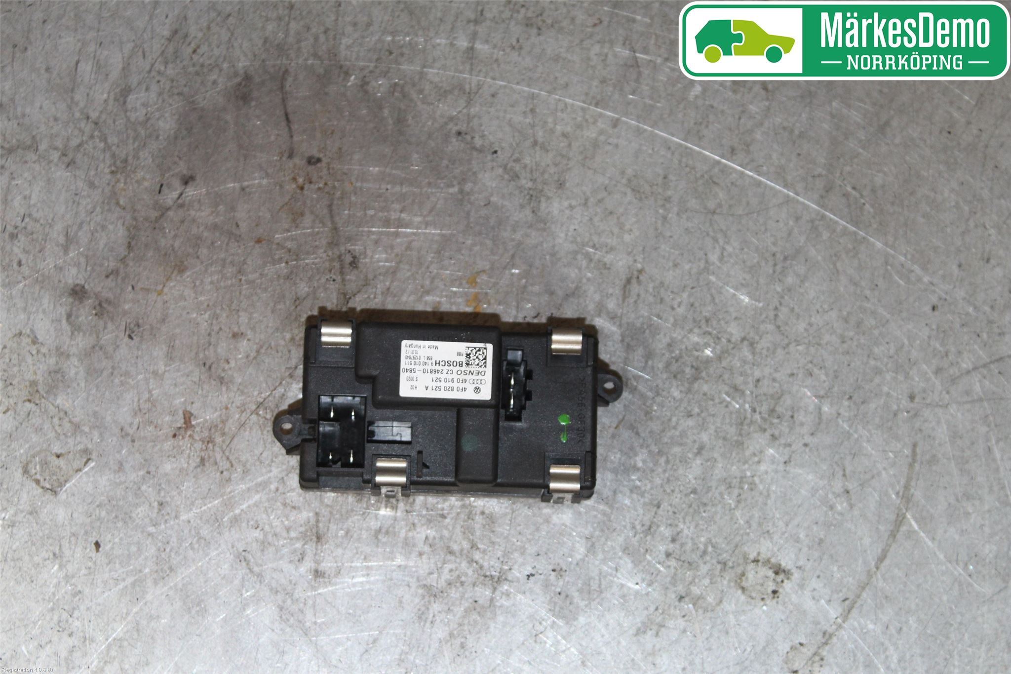 Audi A6/S6     05-11 Varmeapparat Viftemotstand