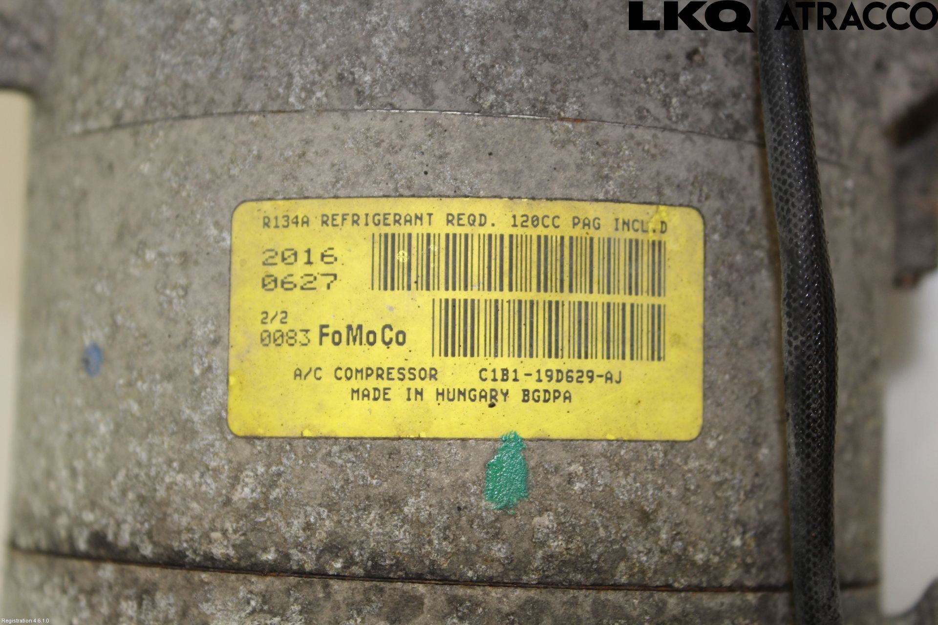 Ford FIESTA 13-17 Varme Ac Kompressor