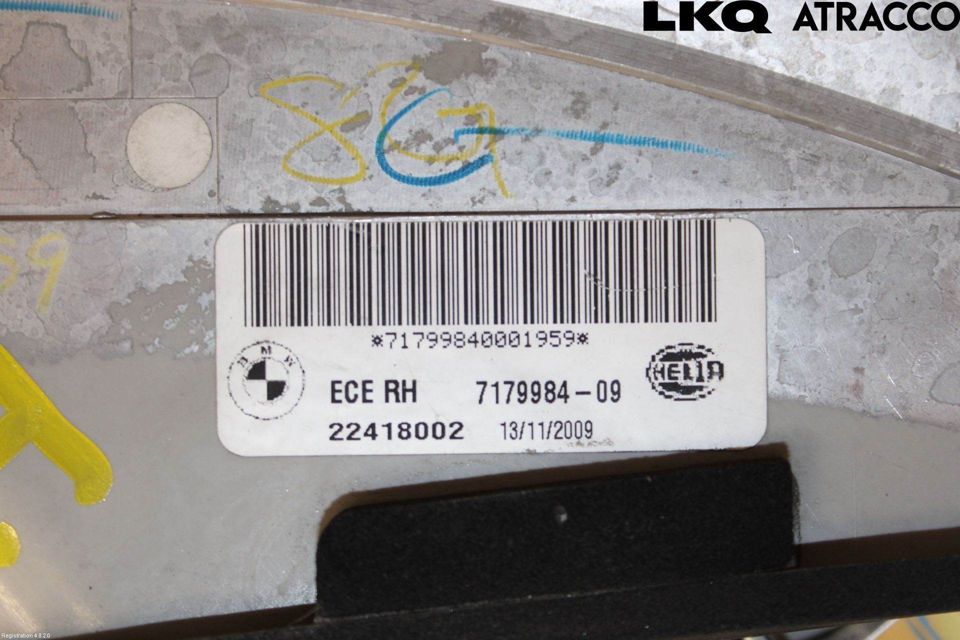 BMW X6 E71/E72   08-14 Baklykt Høyre